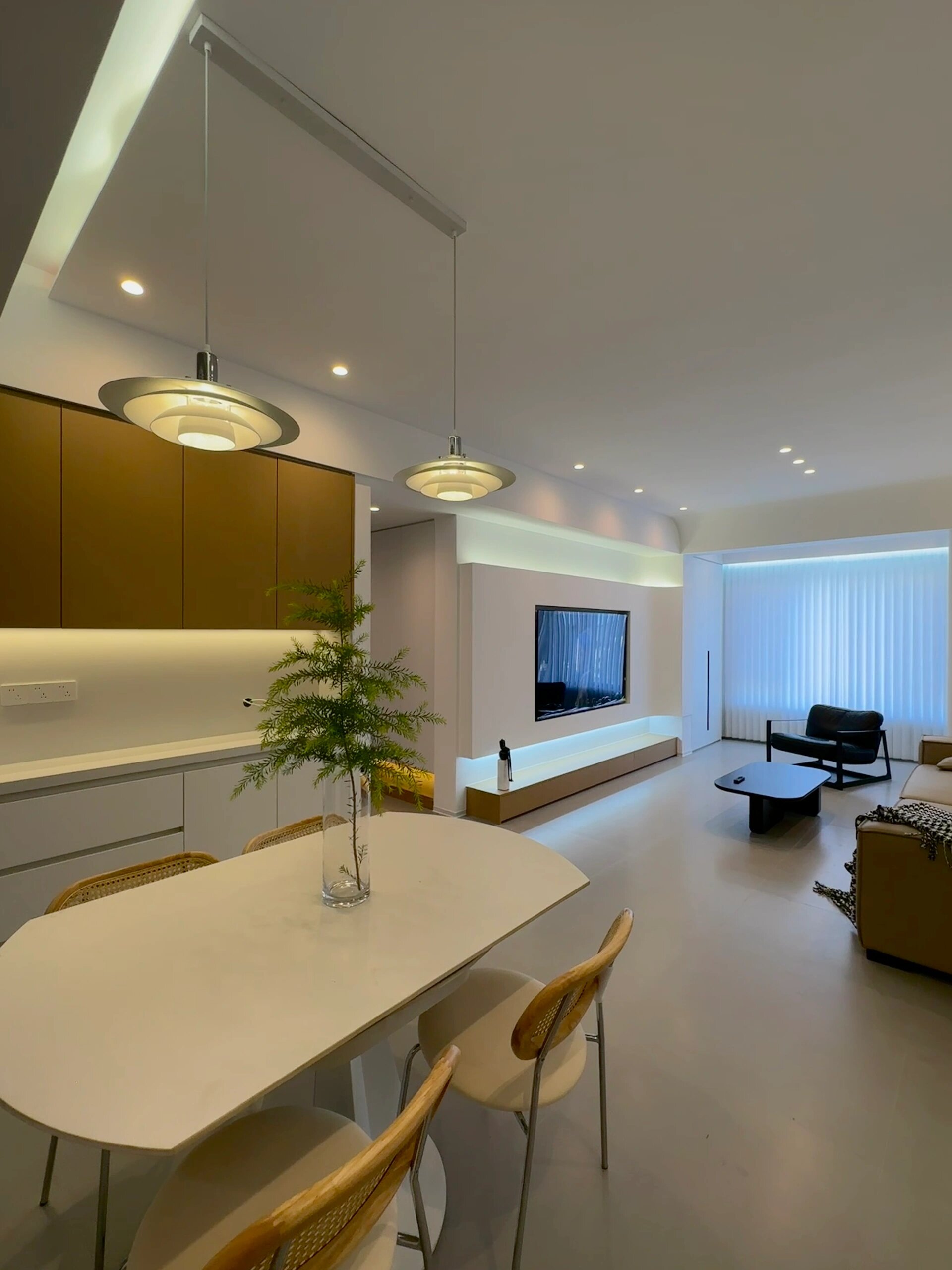 极简原木风完工实拍 大足香溪樾 建面98m