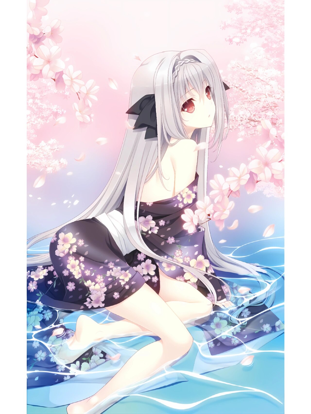 二次元|银发红瞳 樱小路露娜