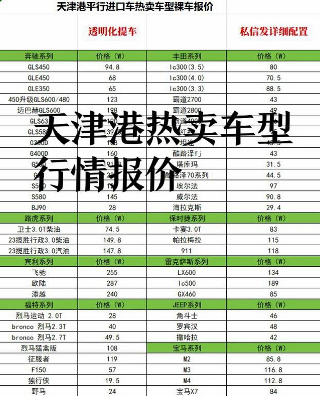 迈巴赫车价格表最高价图片