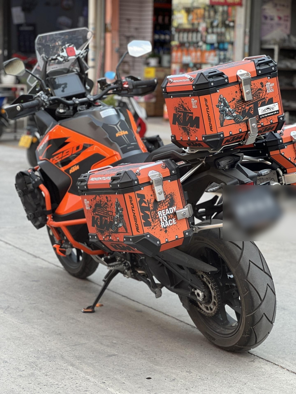 23年上牌ktm1290大野驴 无倒无摔 原车一首户 两千多公里准新车 改装