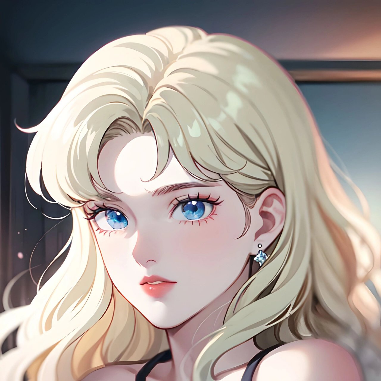 旧漫头像 金色卷发御姐 🧚🏻‍♀️  多方位思考 希望ai绘画