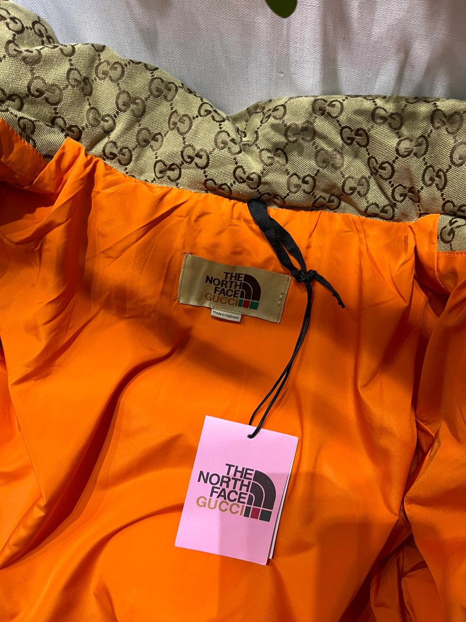 北面gucci联名款80%白鹅绒470克💰299 #北面羽绒服# #gucci羽绒服