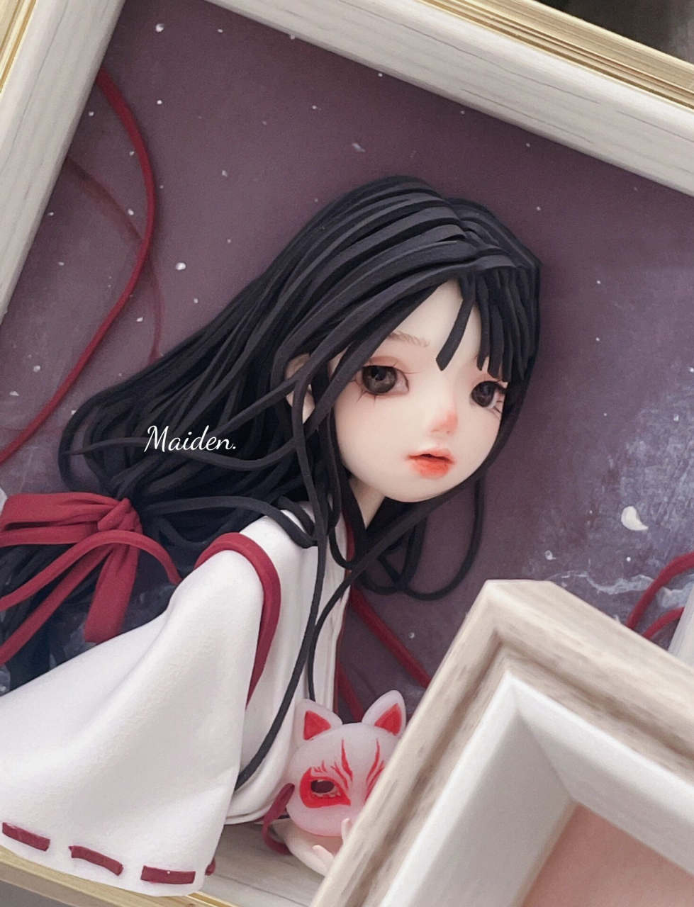 粘土人物画|是优雅的大小姐呀 最近的杭州没太阳啊 乌云乌云快走开 我