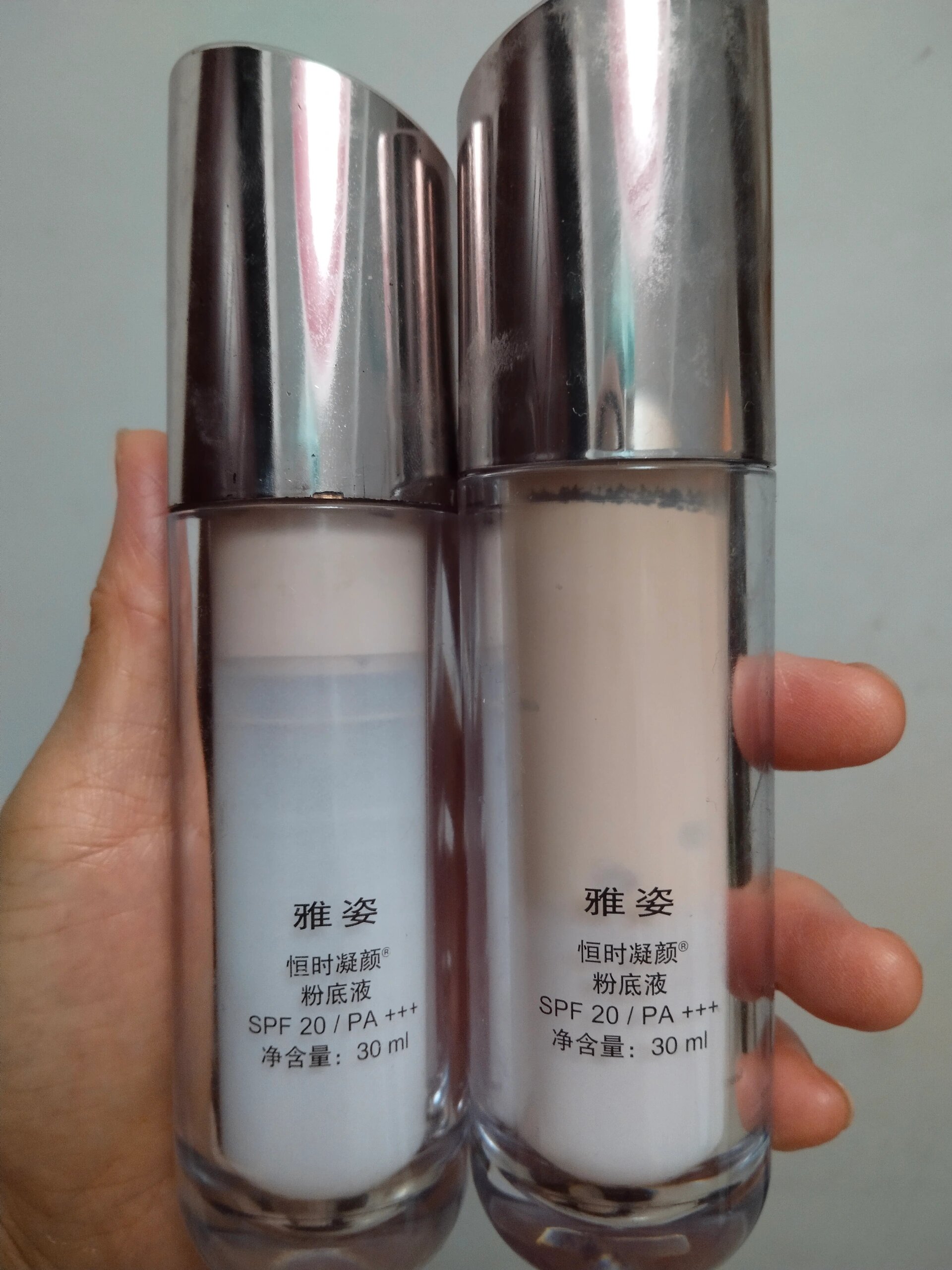 雅姿恒时凝颜粉底液,三色可选