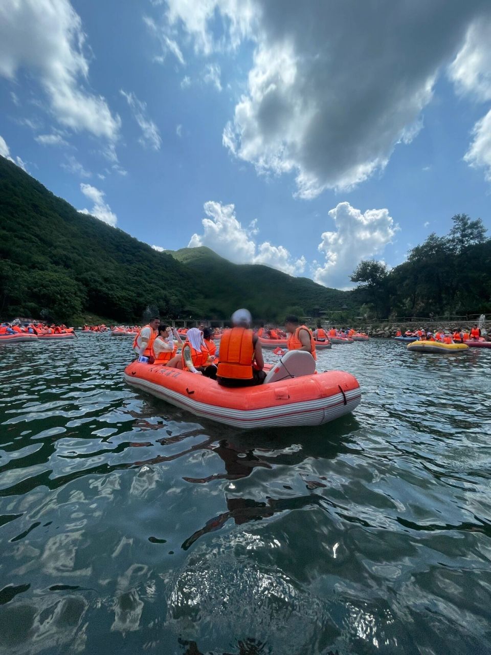大连旅游丨大连拍照丨天门峡漂流 99地点:大连天门山国家森林公园 .