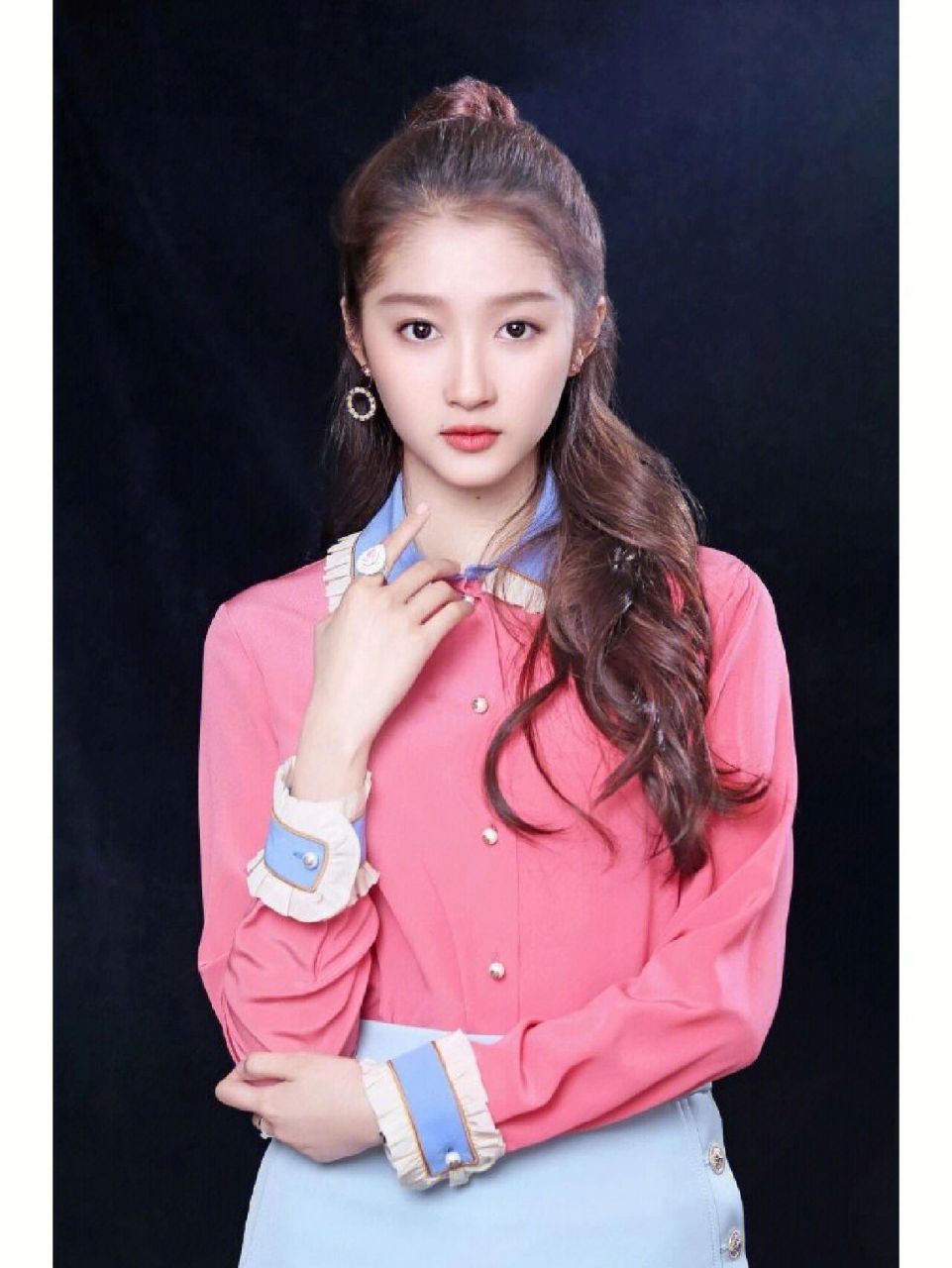 关晓彤稀有照片,超级好看看!