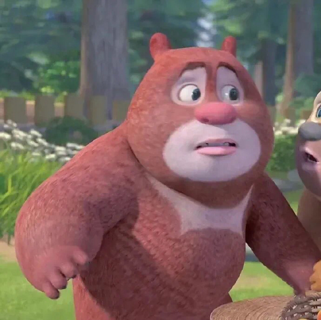 熊出没系列 第十二期 | 熊大熊二可爱头像 yyds 熊大,光头强又来砍树