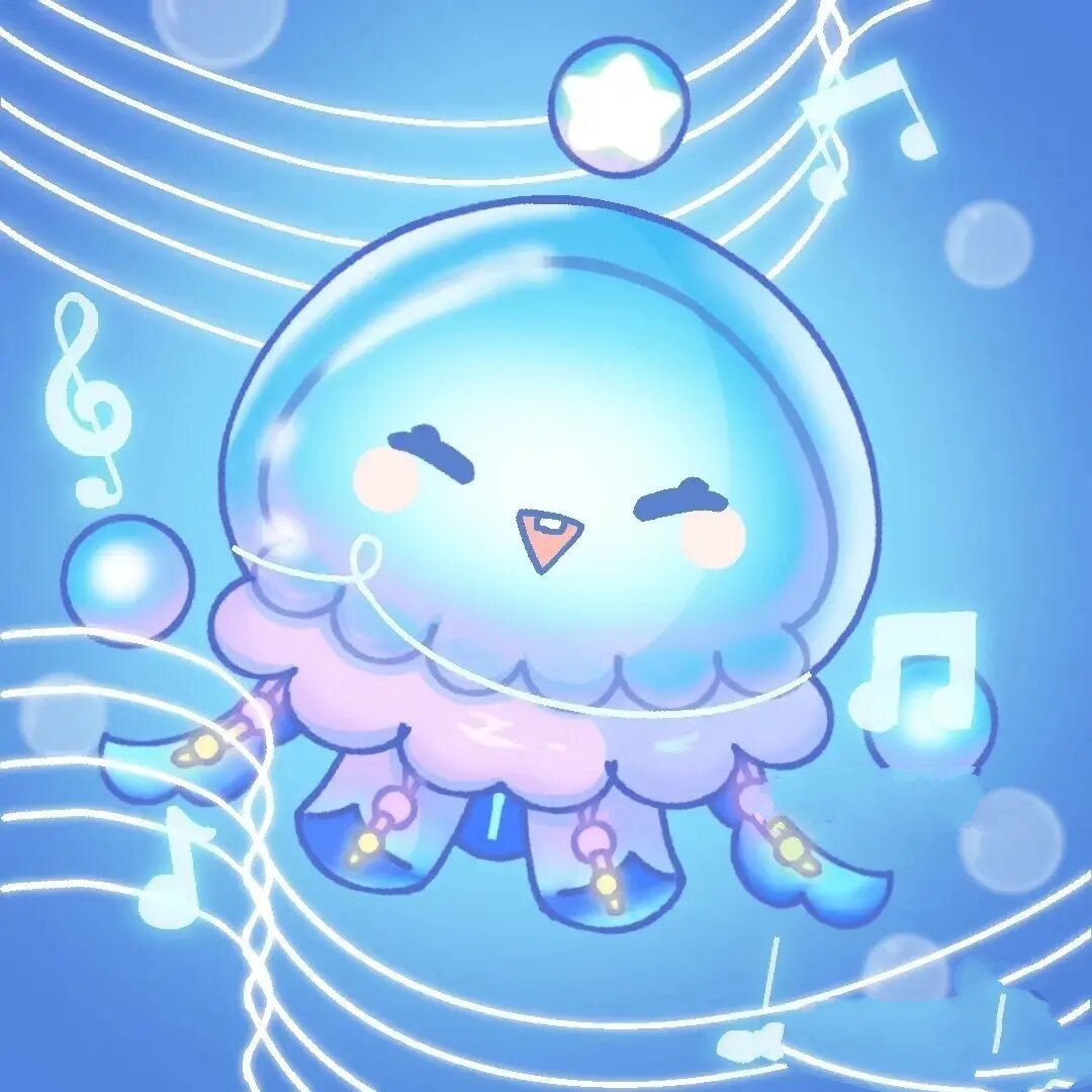 水母莱莱头像 求关注