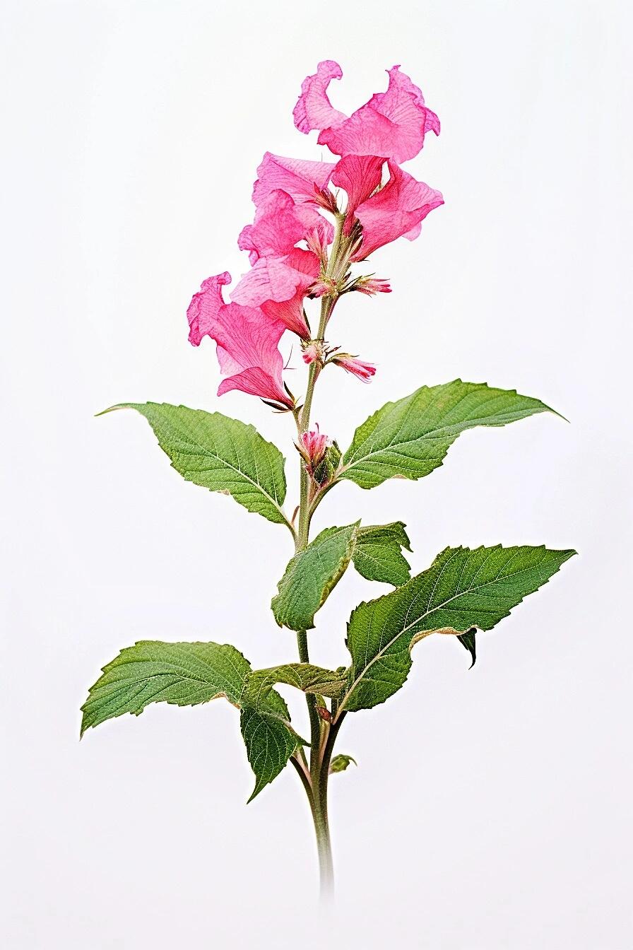 绘画素材1000更～美丽的烟草花