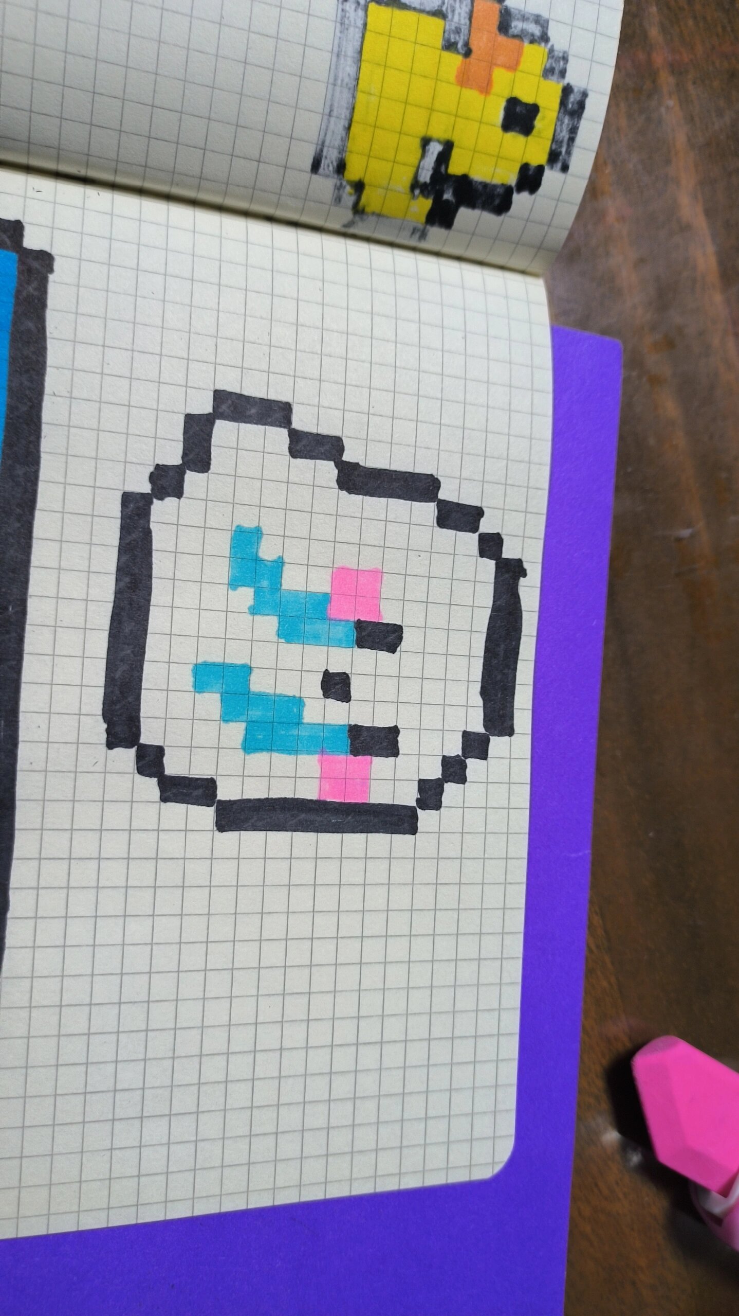 挑战临摹100幅格子画