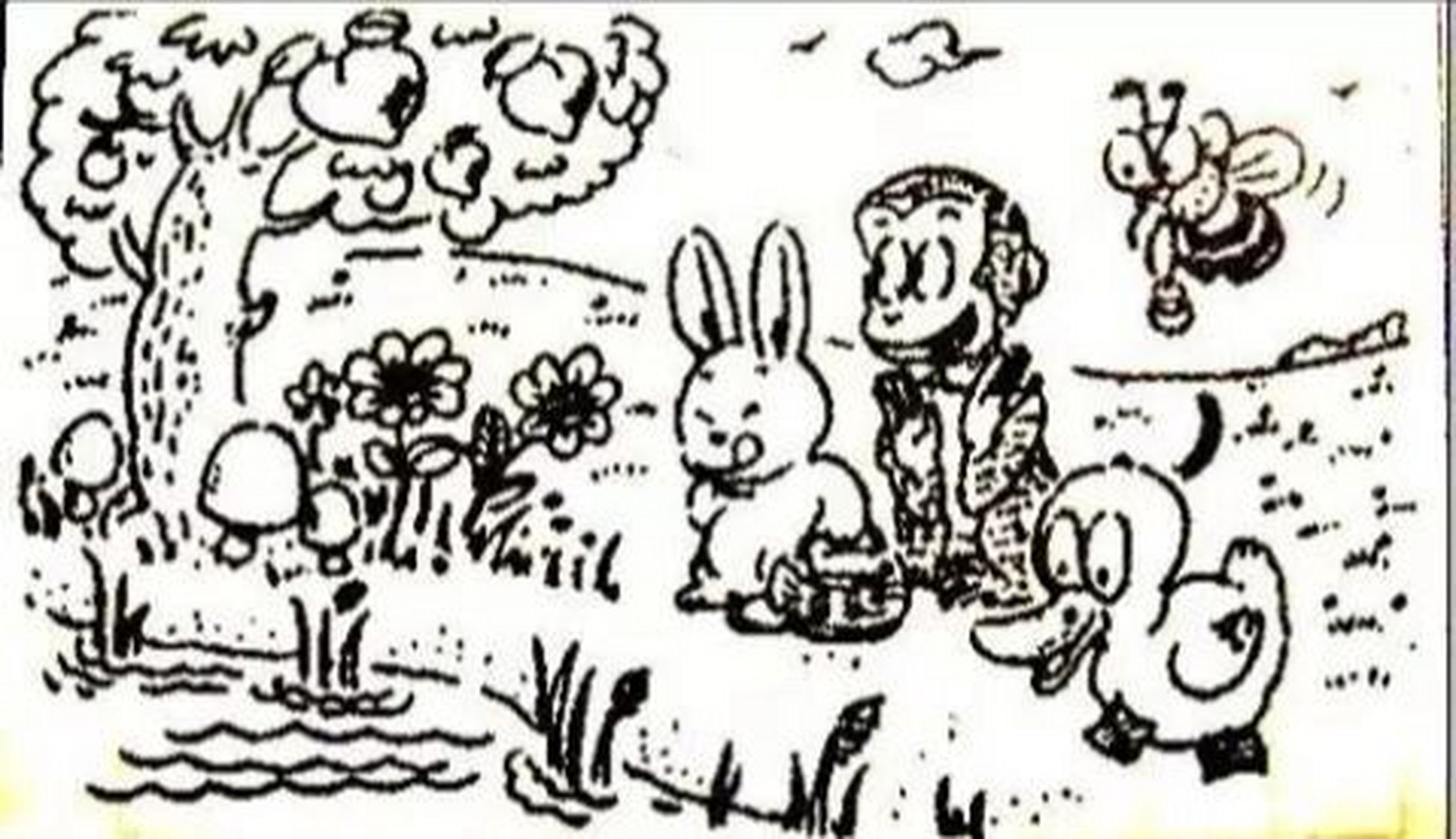 看图写话 小动物找食物 929292秋天到了,秋高气爽.