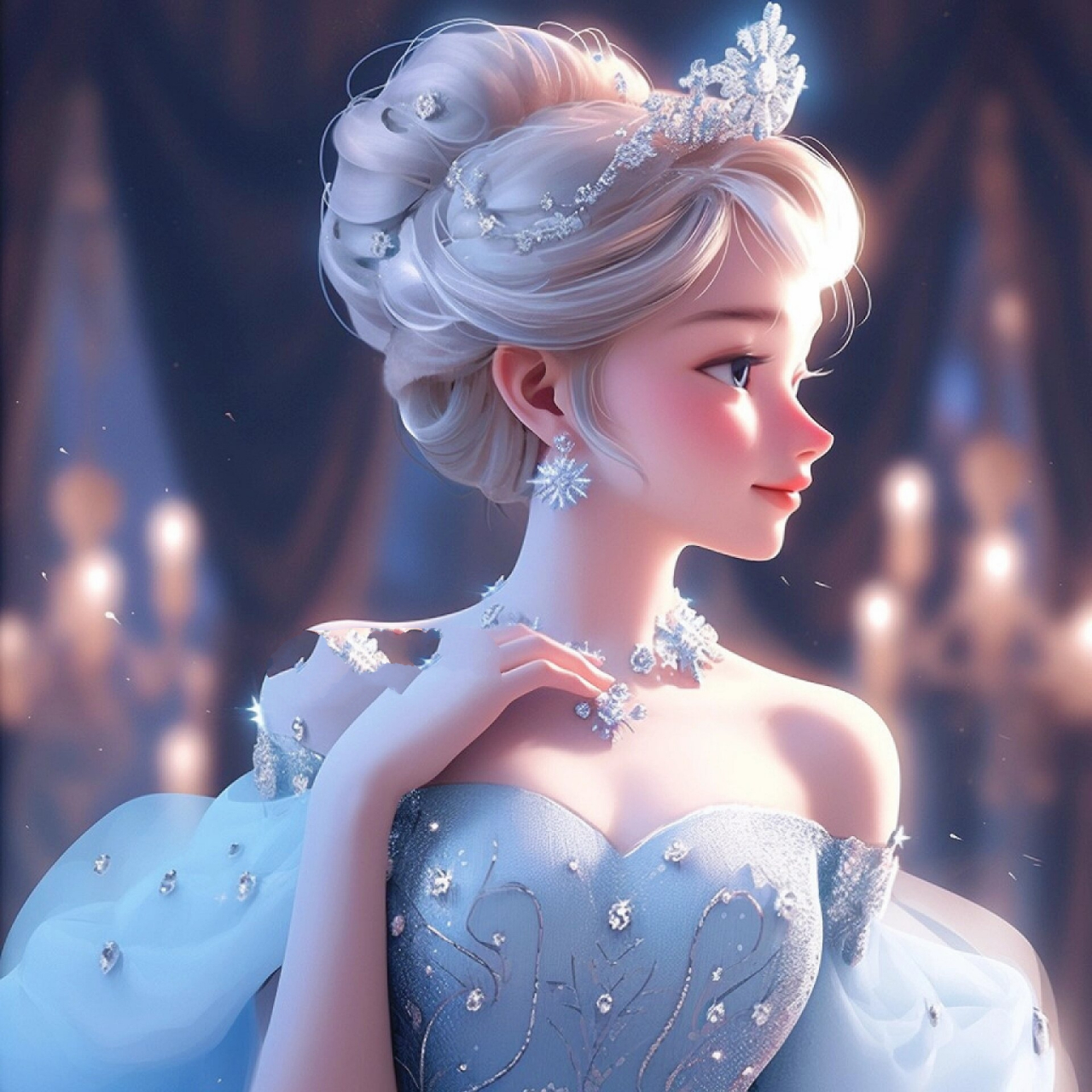 迪士尼公主风头像|女生头像|95辛德瑞拉 3738 363039