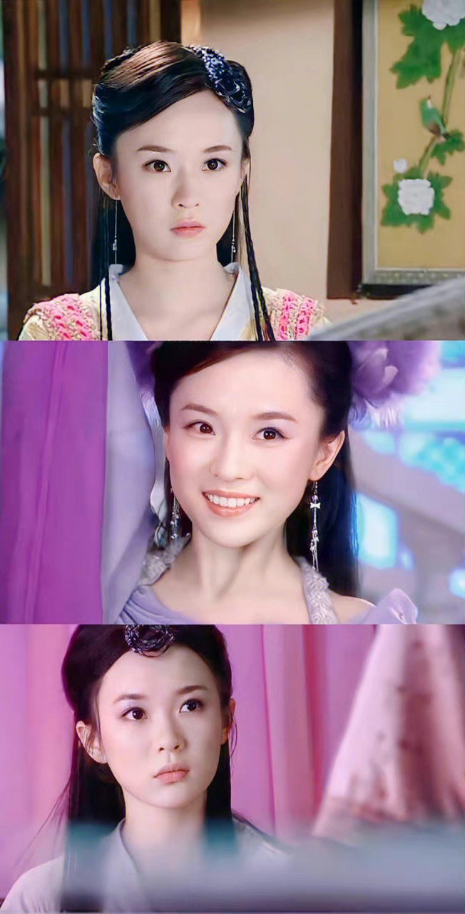 古装美人之霍思燕,小时候看七仙女最喜欢紫儿了