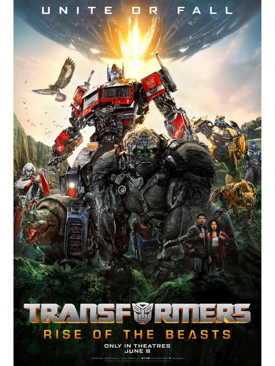 《变形金刚:超能勇士崛起》新海报 公布 内地确认引进,档期待定,敬请