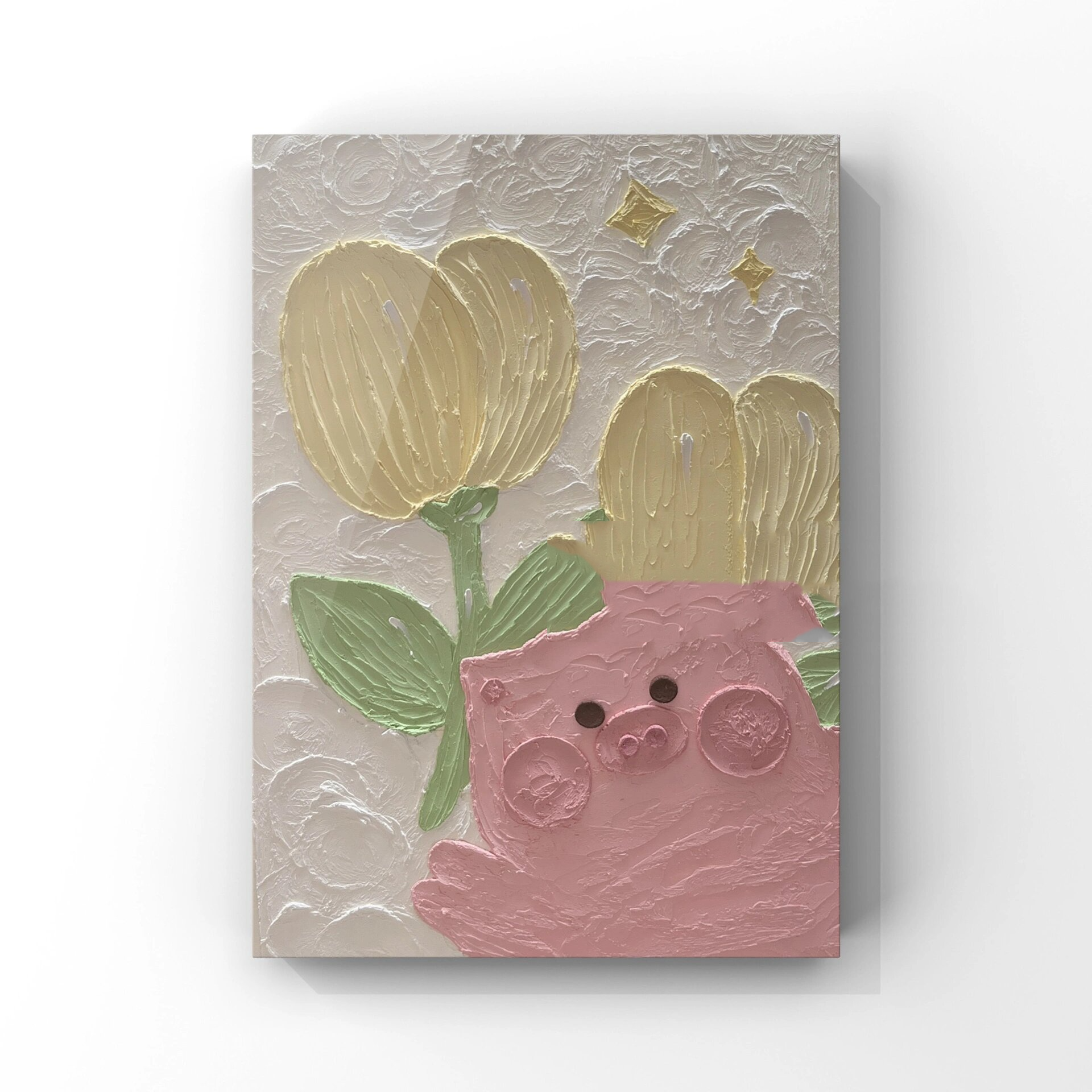 油画棒 | 肌理画 | 卡通