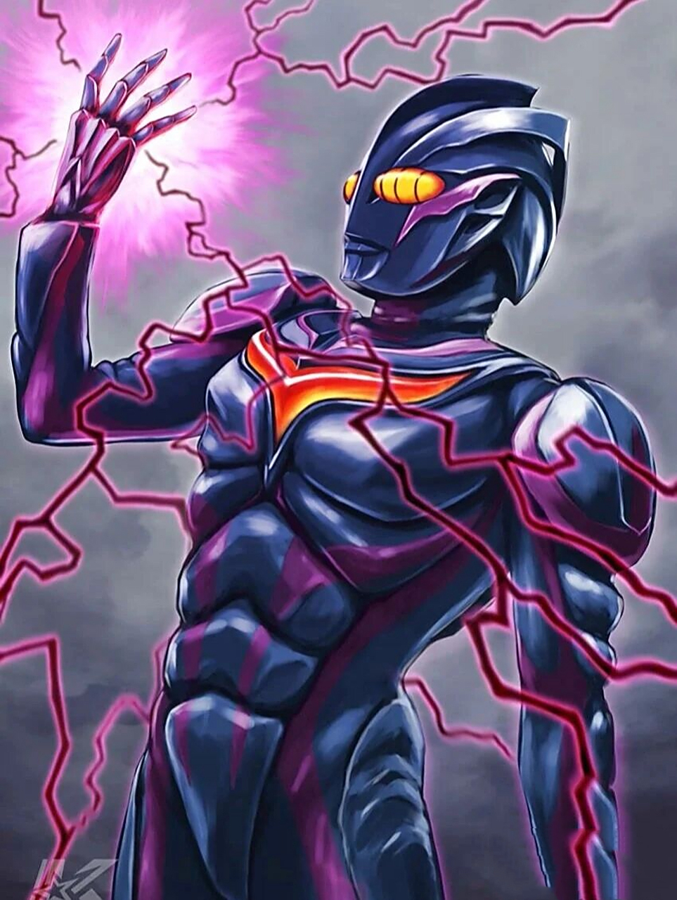 黑暗扎基帅气图片