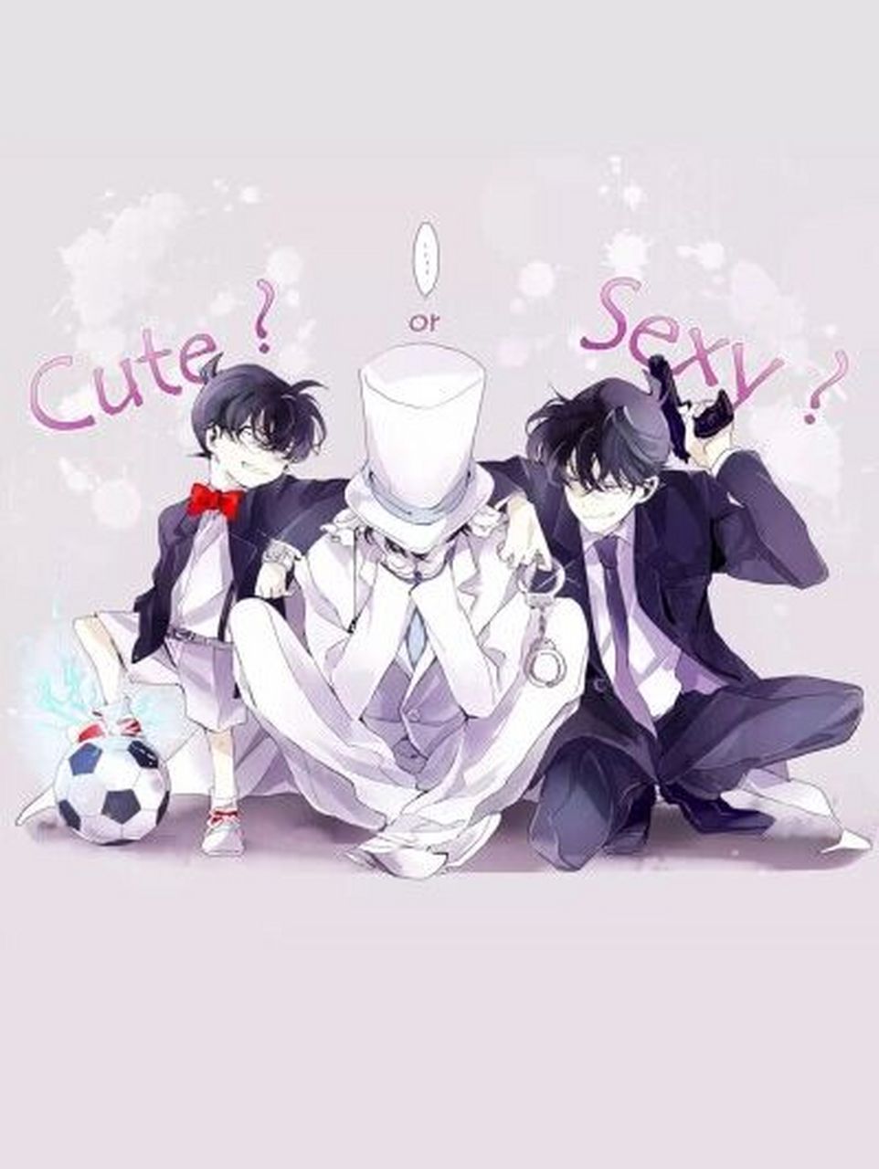 "快斗转过身来辩解