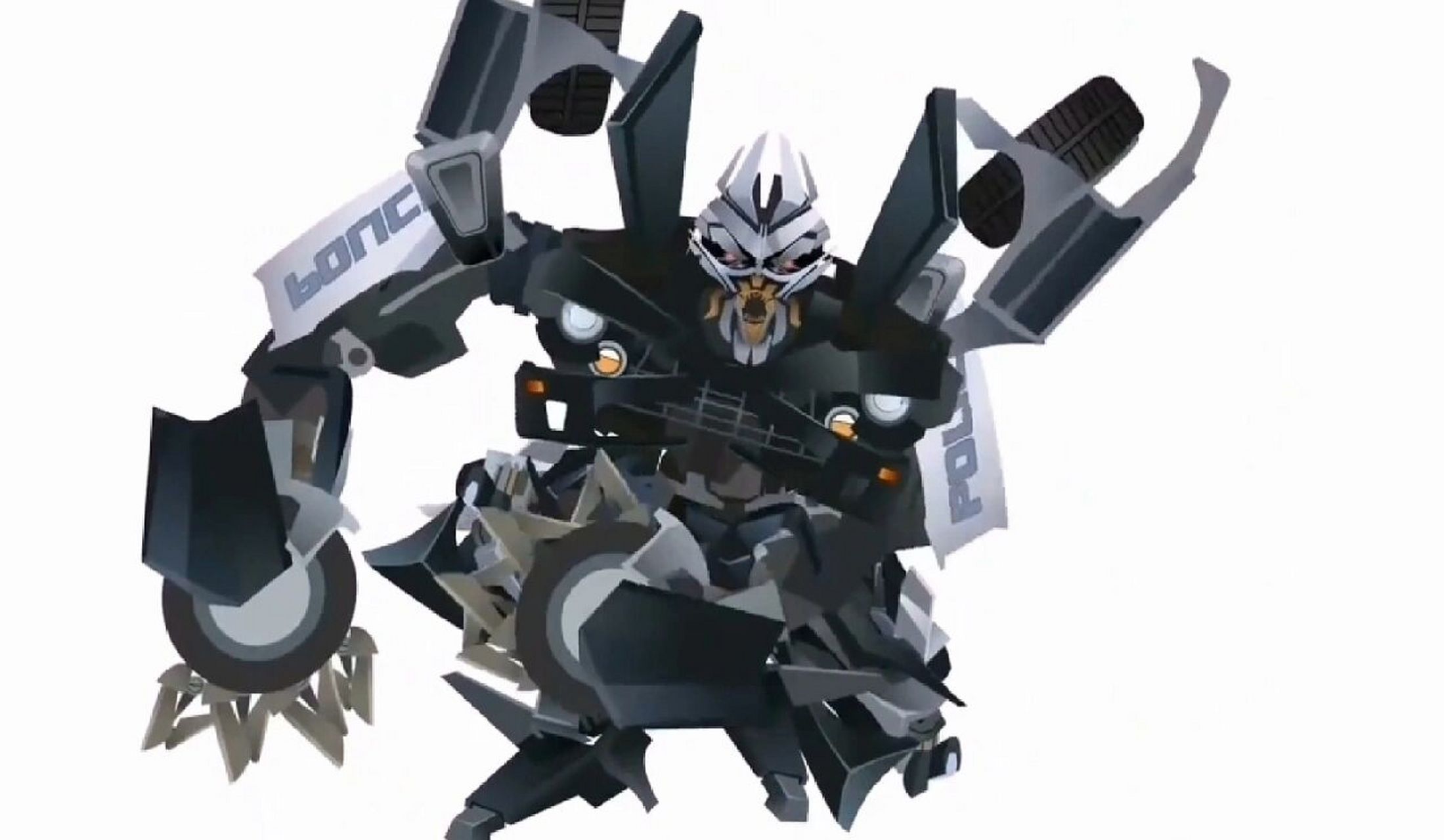 图解变形·霸天虎路障