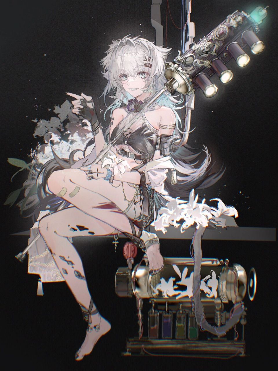 明日方舟 拉普兰德 幽默而彬彬有礼的绅士,与疯狂危险的战士,它们绝不