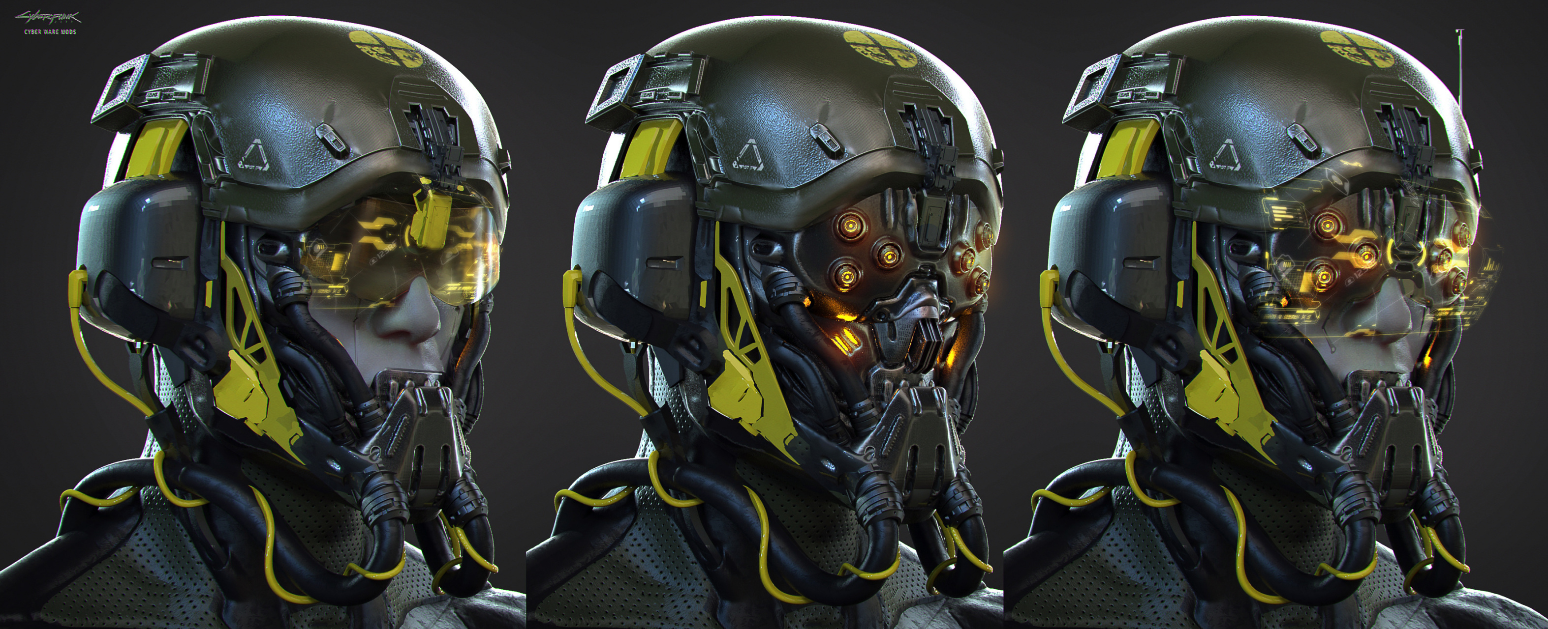 【性感】《#赛博朋克2077#》美术师 foo 分享的一些游戏设定艺术,他为