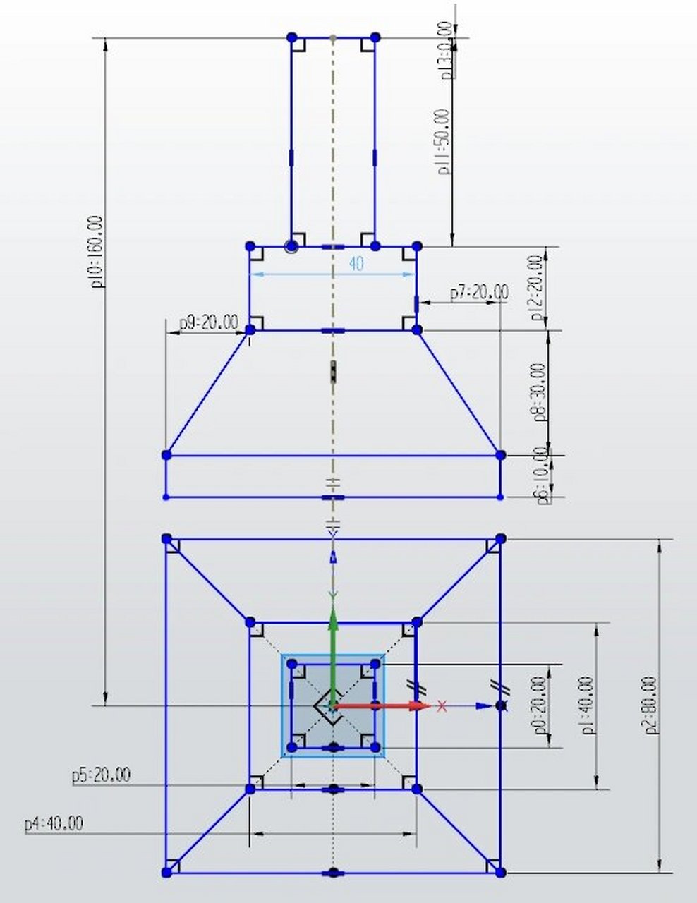 ug初学者练习草图第一天 ug nx12学习打卡第一天,熟悉基本草图绘制