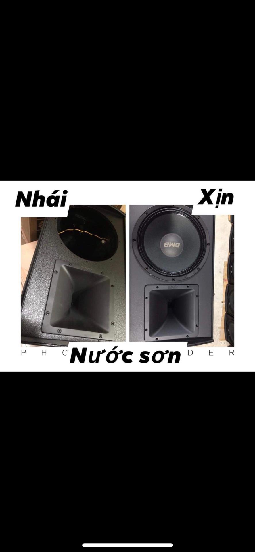 给大家分享一下bmb专业音箱的真假鉴别图,大家能看出来哪边是真那边是