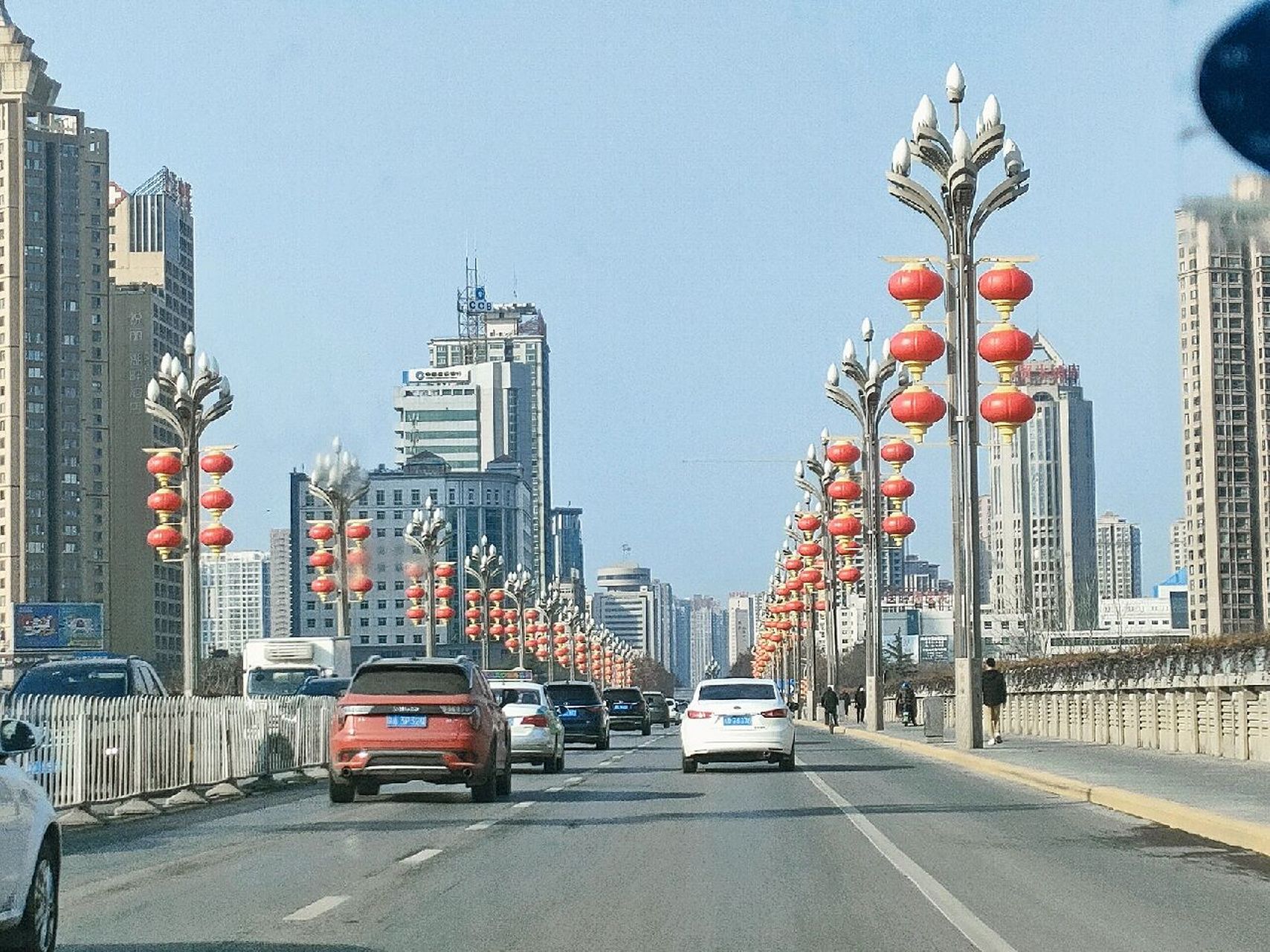 咸阳一号桥还挺美的哈哈