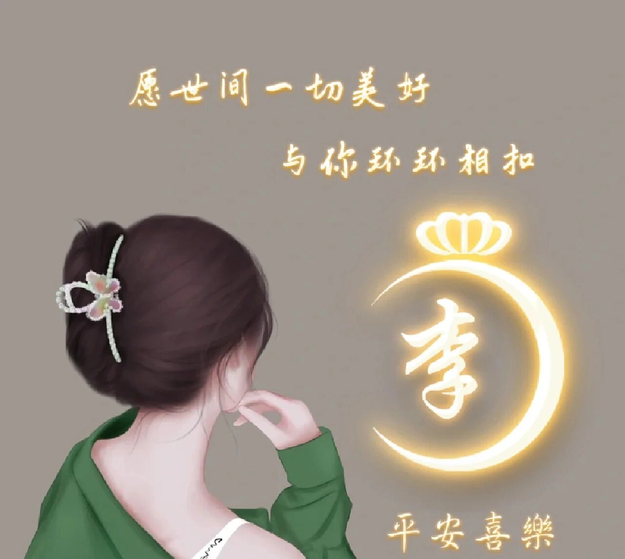 姓李的微信头像