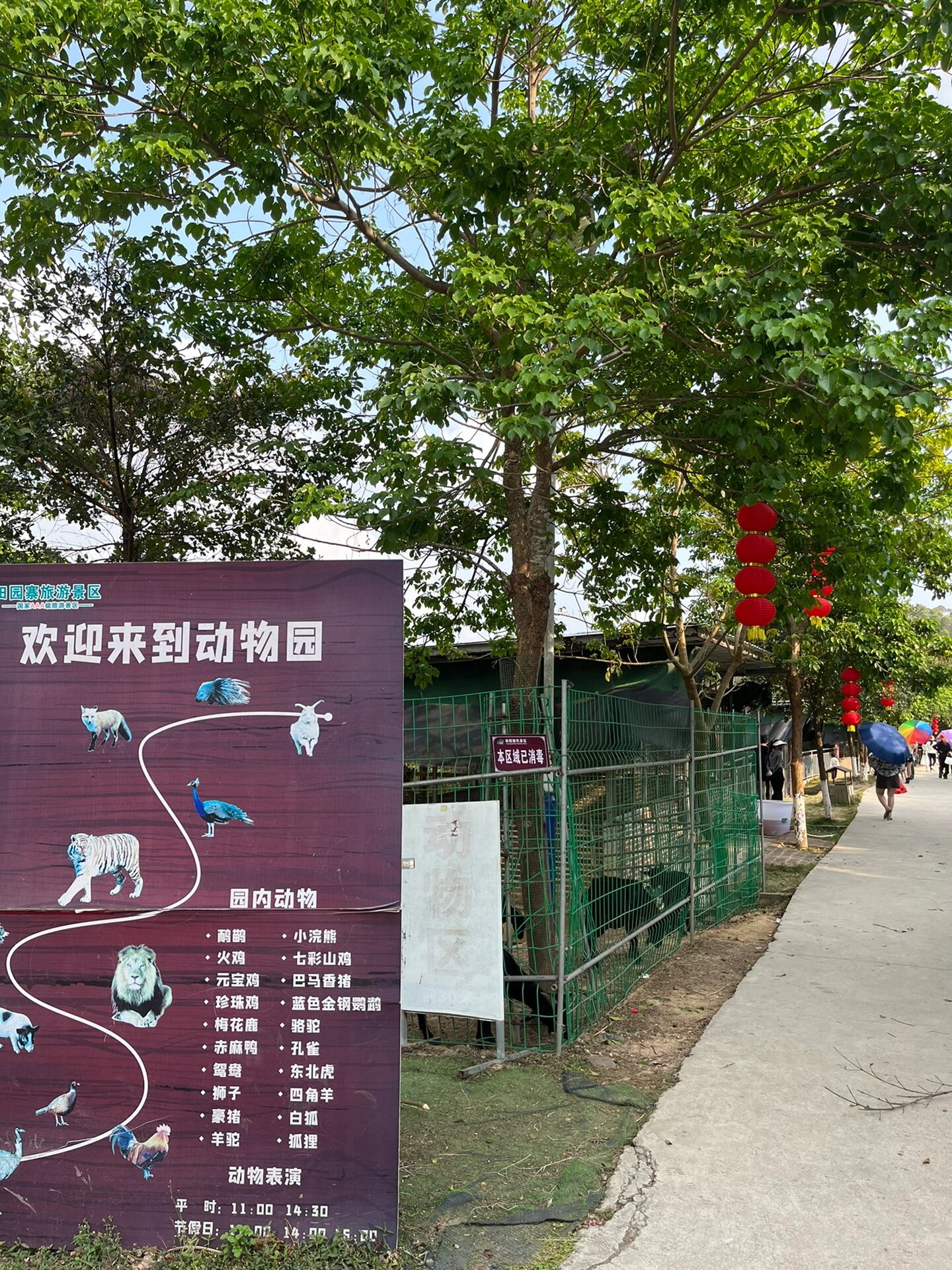 湛江周末游16#廉江田园寨 买的大门票进入,没什么景点,设施都比较陈旧