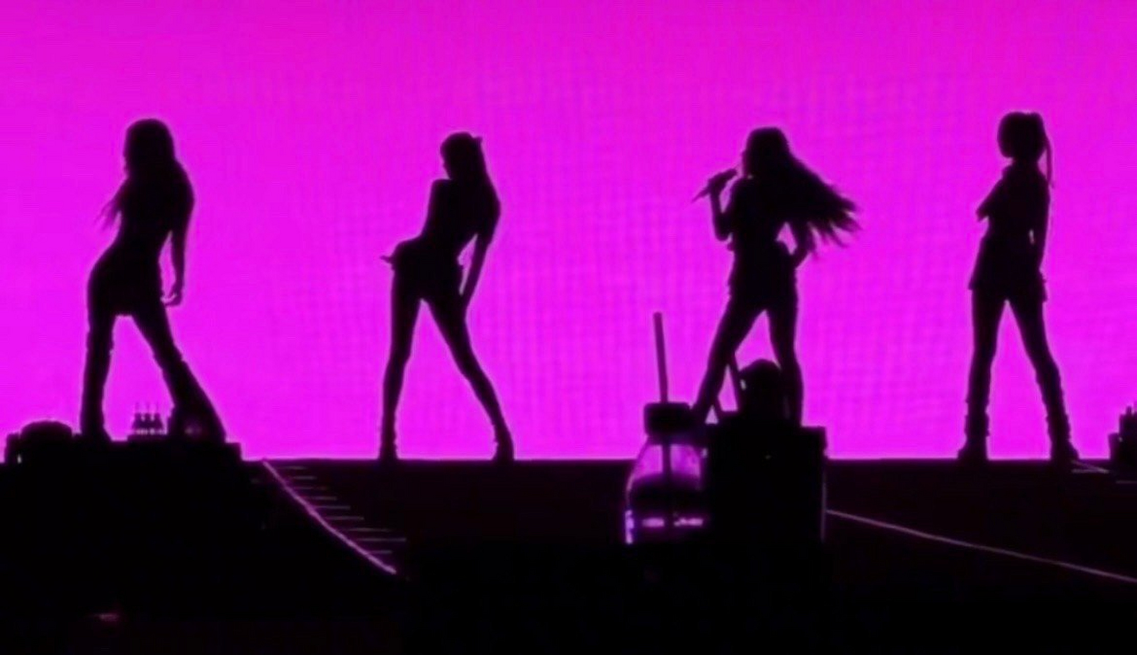 blackpink 美少女战士blackpink剪影氛围感的神,每次