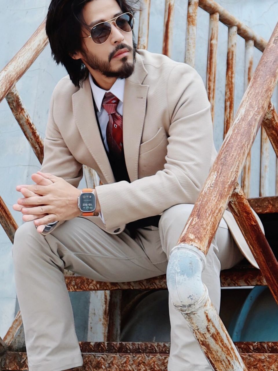 尝试一个新look# #西装狂魔# #johnwick