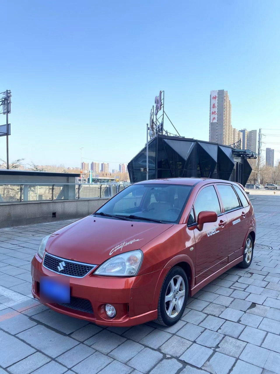 新到 11年铃木利亚纳 全车原版百分之90原漆 没伤没事故检车保险9月