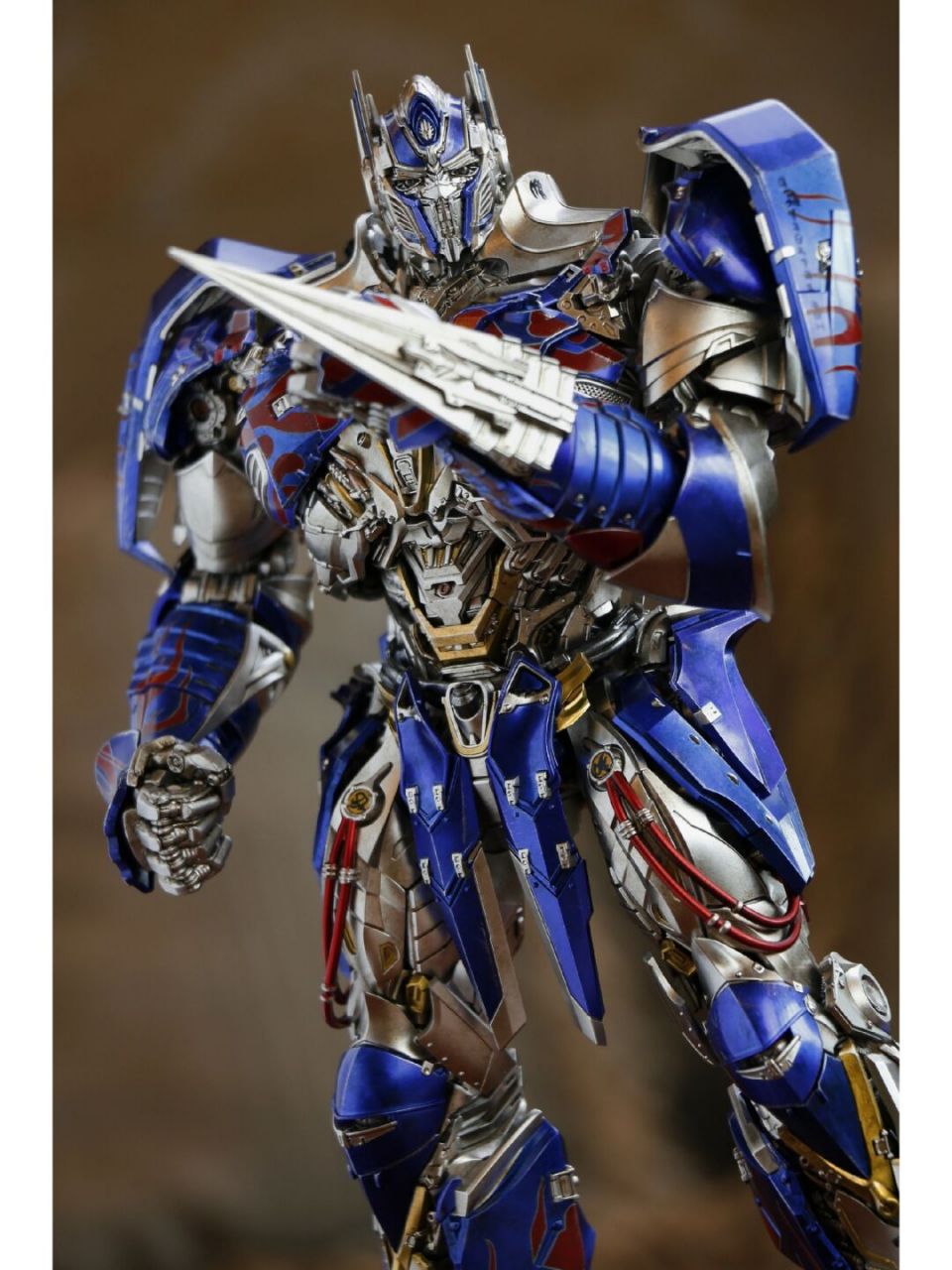 变形金刚 擎天柱 骑士柱 dlx #变形金刚# #擎天柱# #threezero