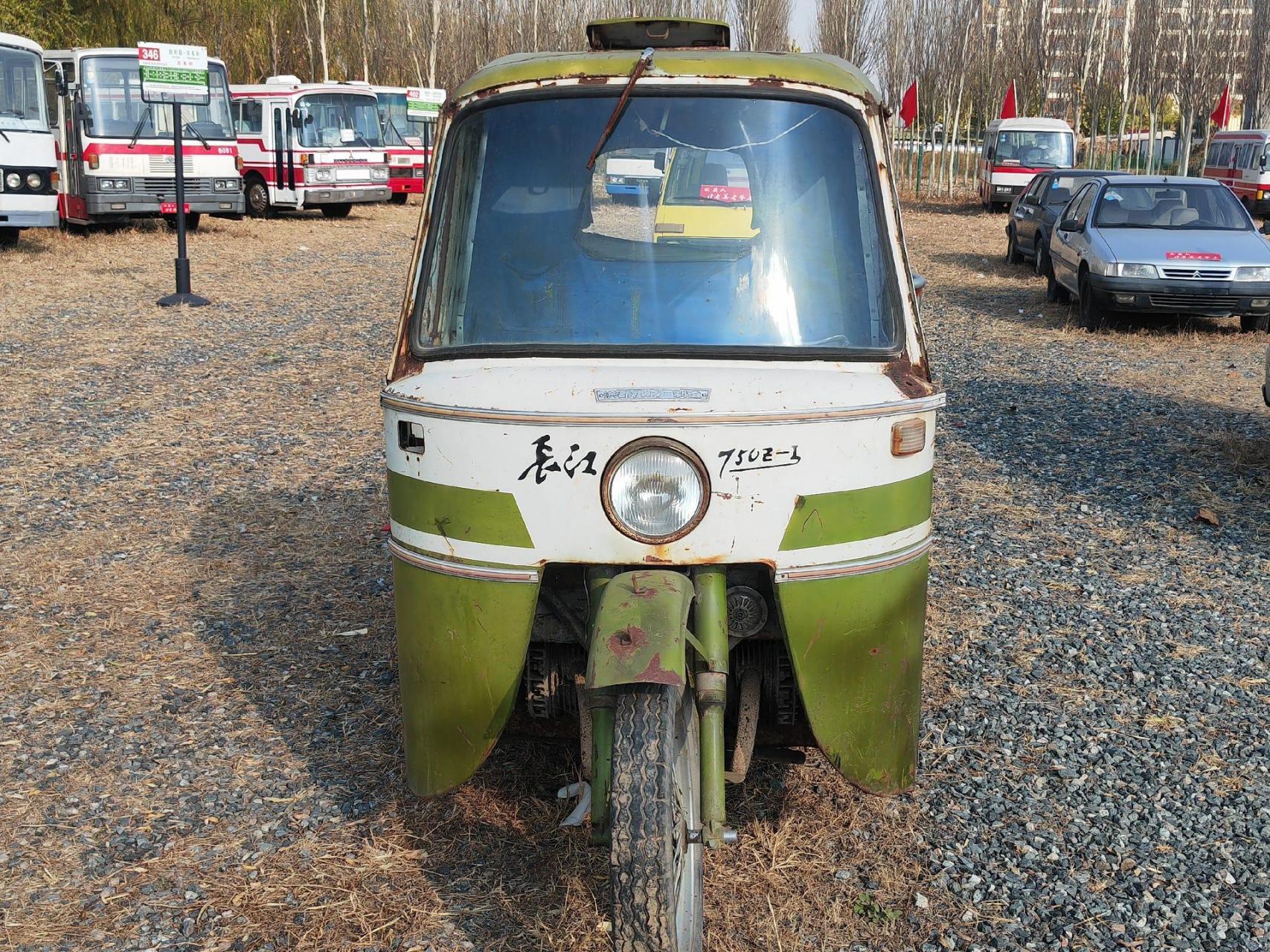80年代的神车长江750正三轮,一代人的记忆