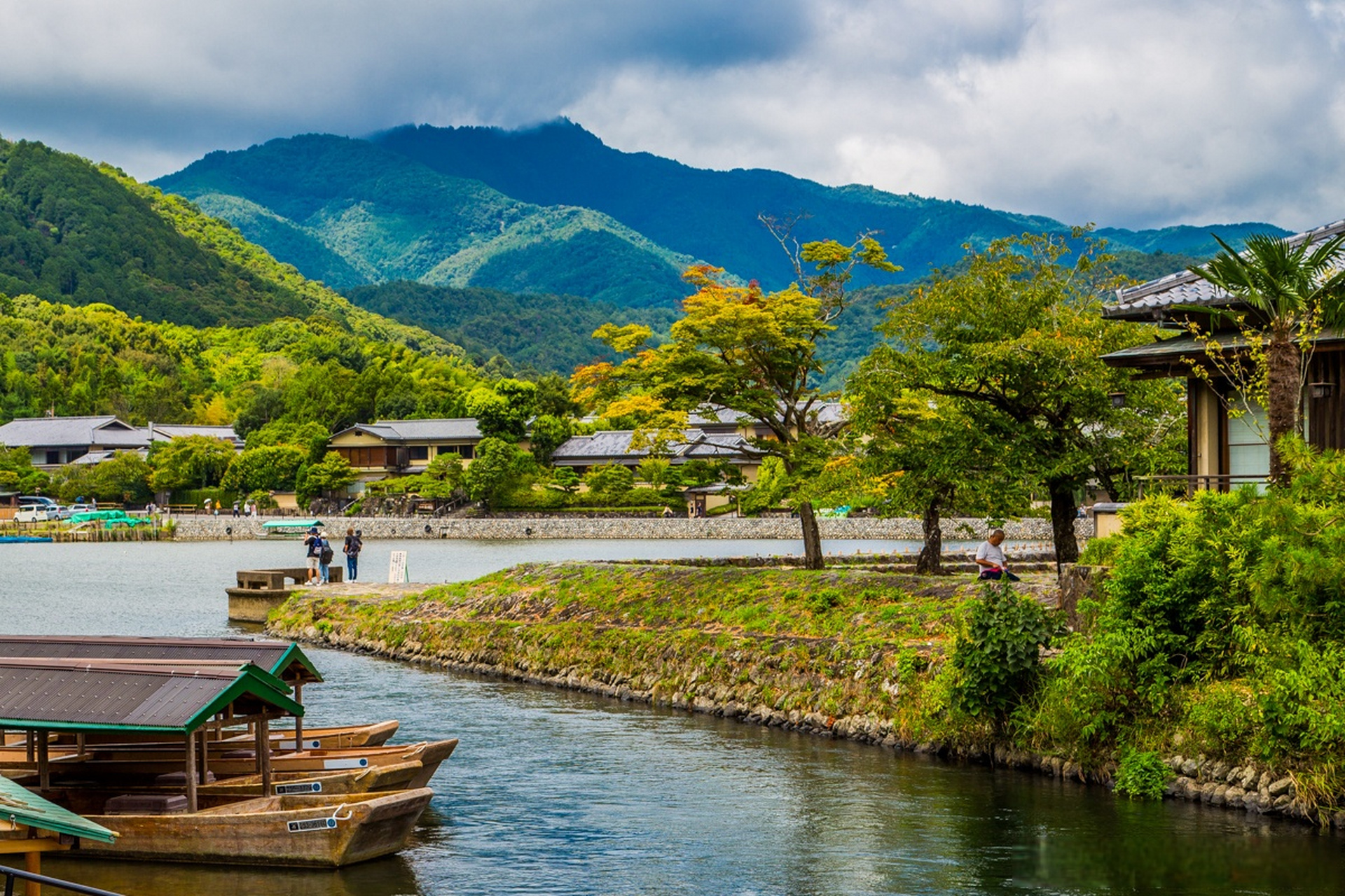 日本岚山图片