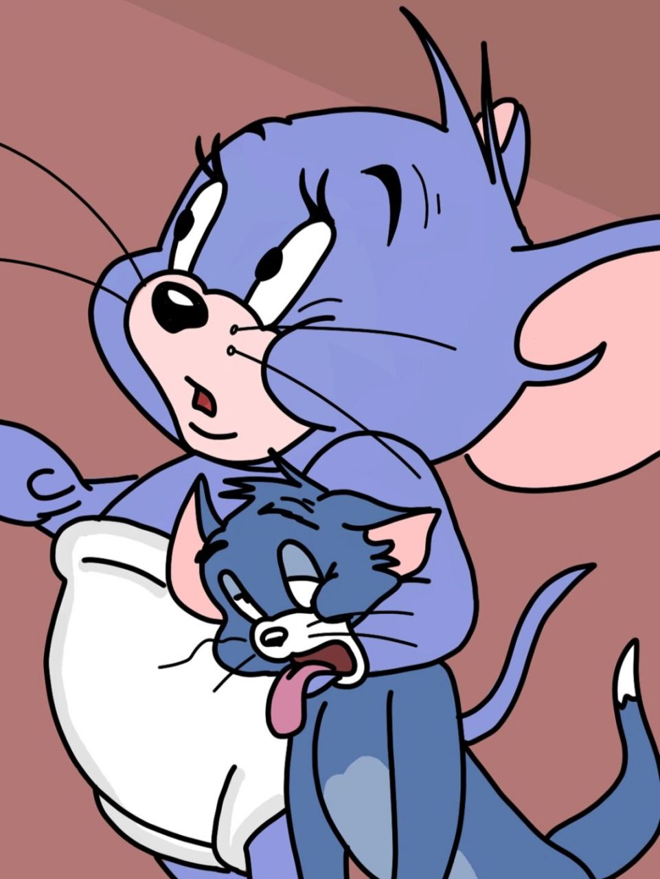 手机壁纸# #汤姆和杰瑞# #动漫壁纸# #动漫情侣头像# #头像# #搞笑