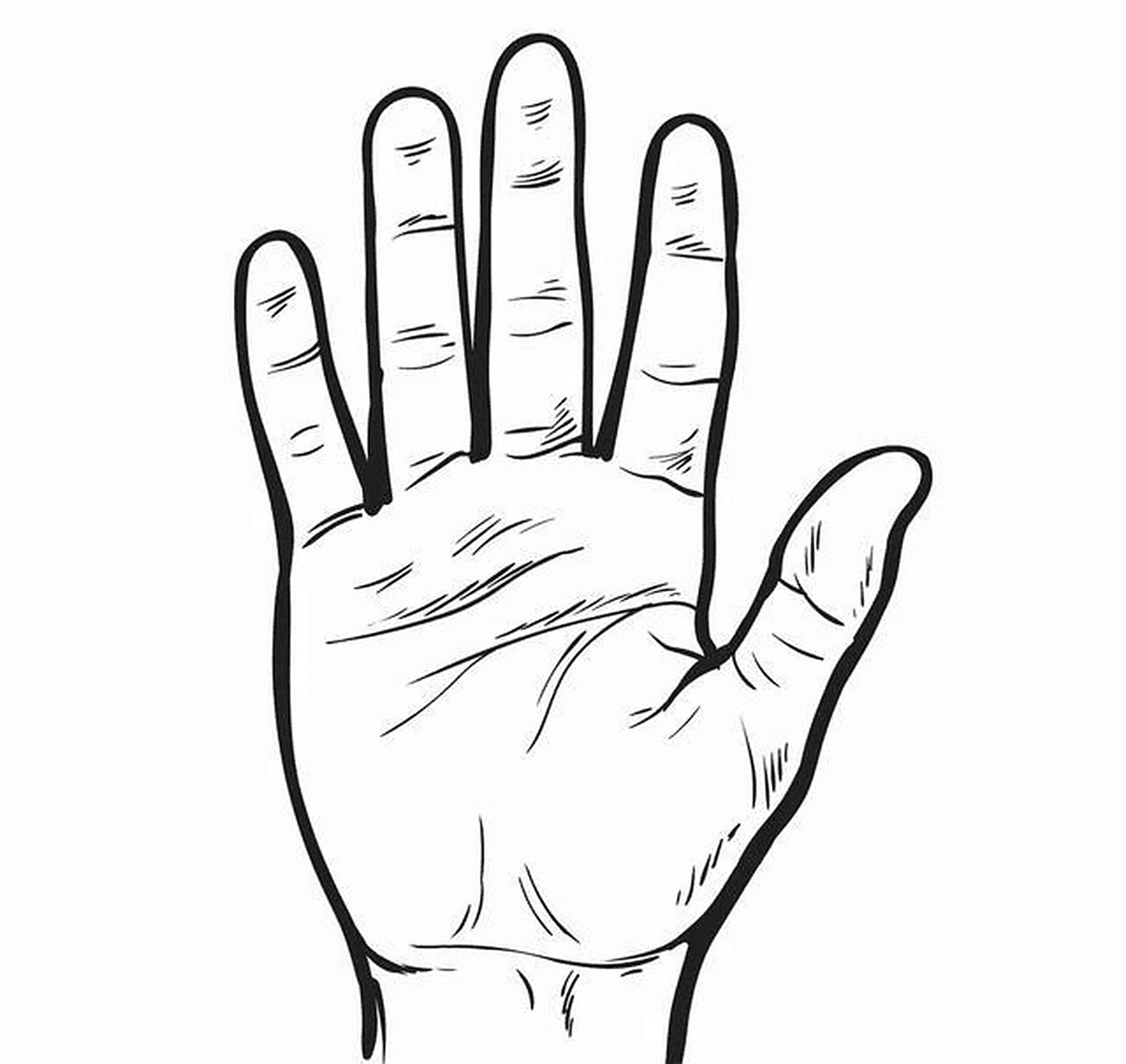 1,有漏财纹的手掌 众所周知,手纹与我们的运势是相关的,而漏财纹主要