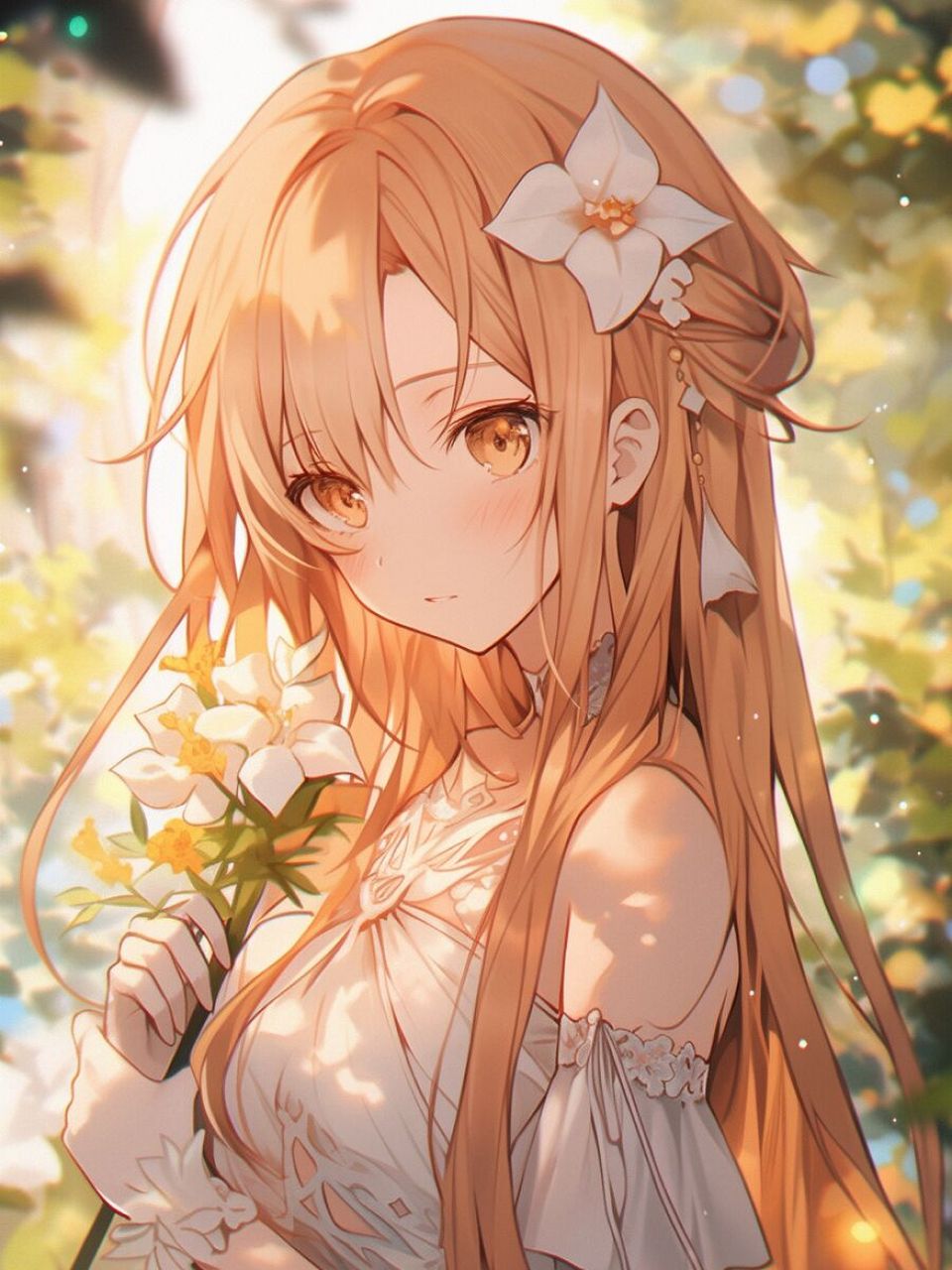 【刀剑神域】亚丝娜丨精美壁纸 (含完整壁纸)左下角进入  本是结城家