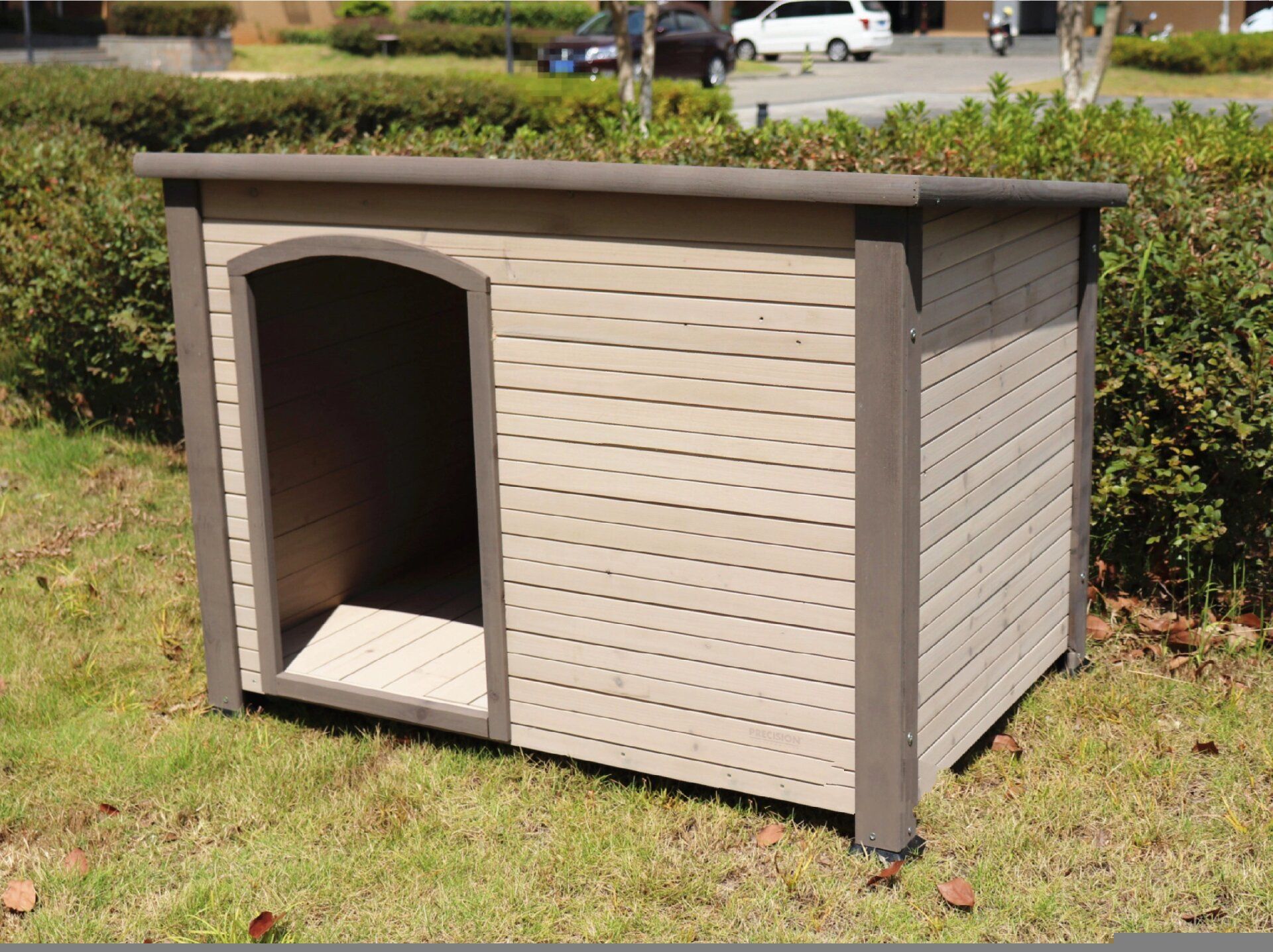 实木狗屋室外防雨中大型犬狗窝四季通用