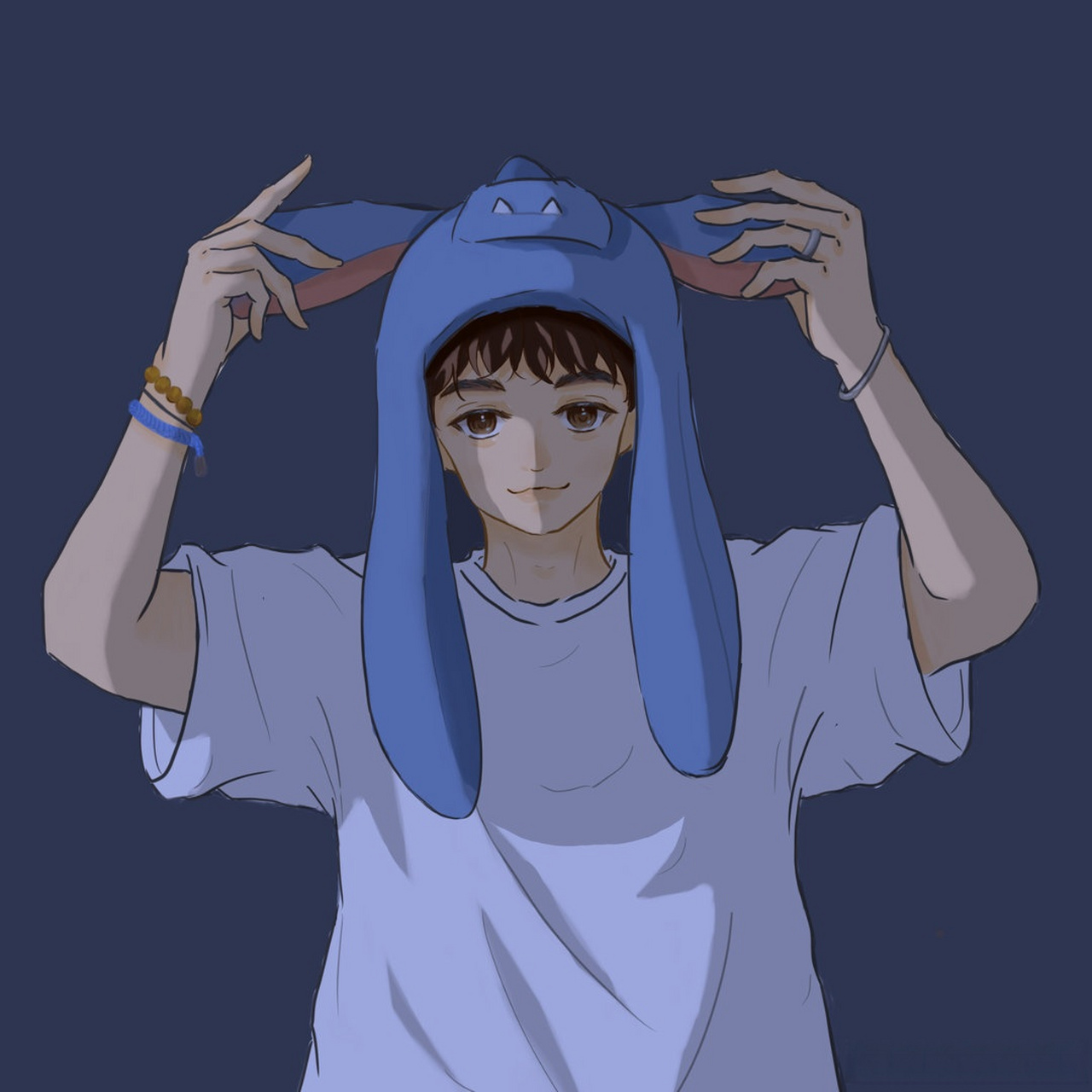 好好好原来你们这么喜欢小蓝帽