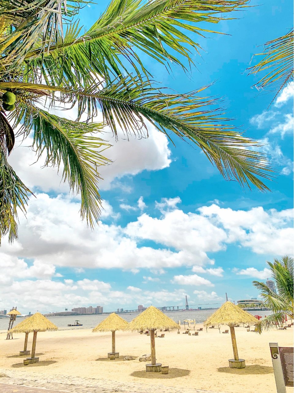 湛江旅游 金沙湾海边风景 一个小假期 店名:金沙湾海滨游泳场 99