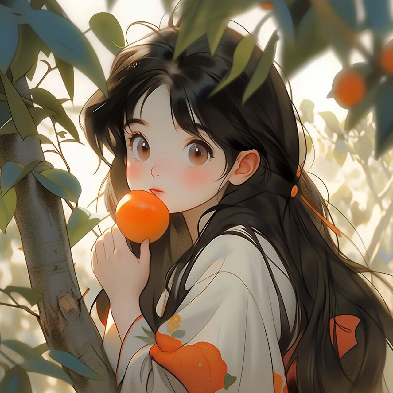 柿柿如意 好运将近 | 女生头像 换了就会有好运哦