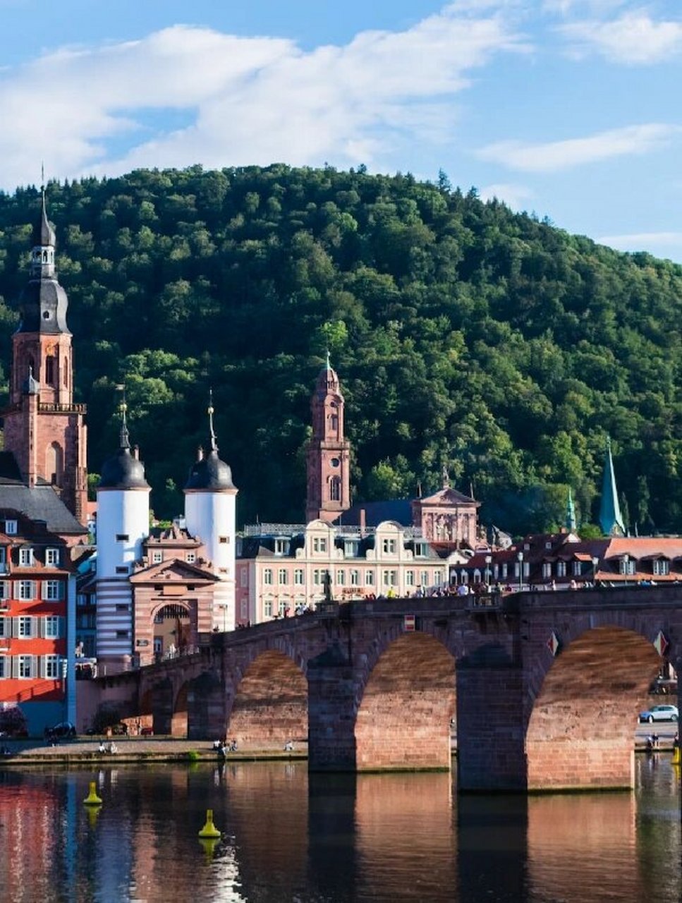 铁欧德桥(karl-theodor-brucke),位于德国海德堡.