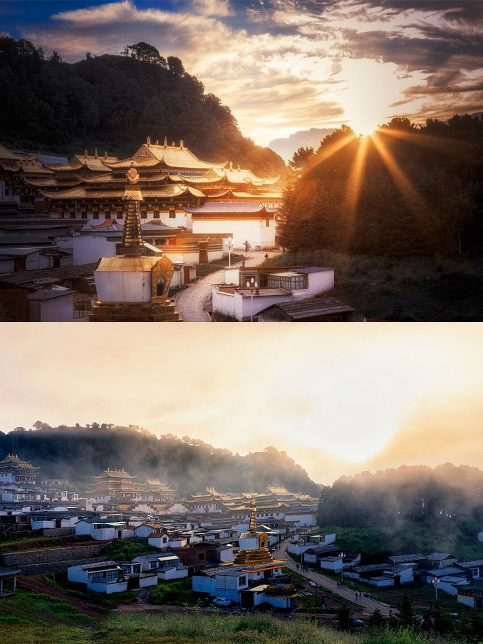 甘南旅游|挑战全网蕞全郎木寺游玩攻略 郎木寺的美是恬淡宁静的92