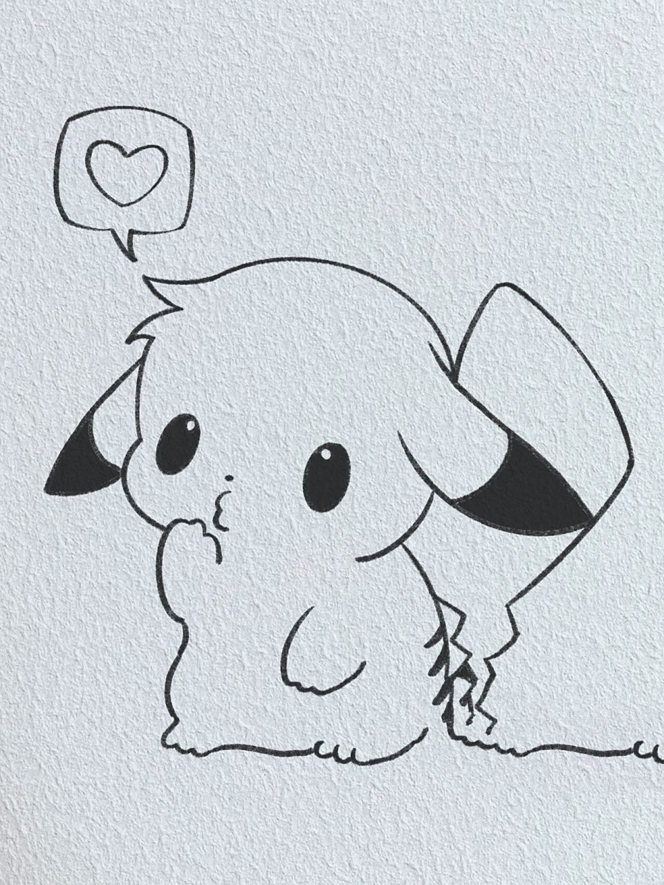 可爱简笔画教程/捕捉一只小皮卡丘 pika pika