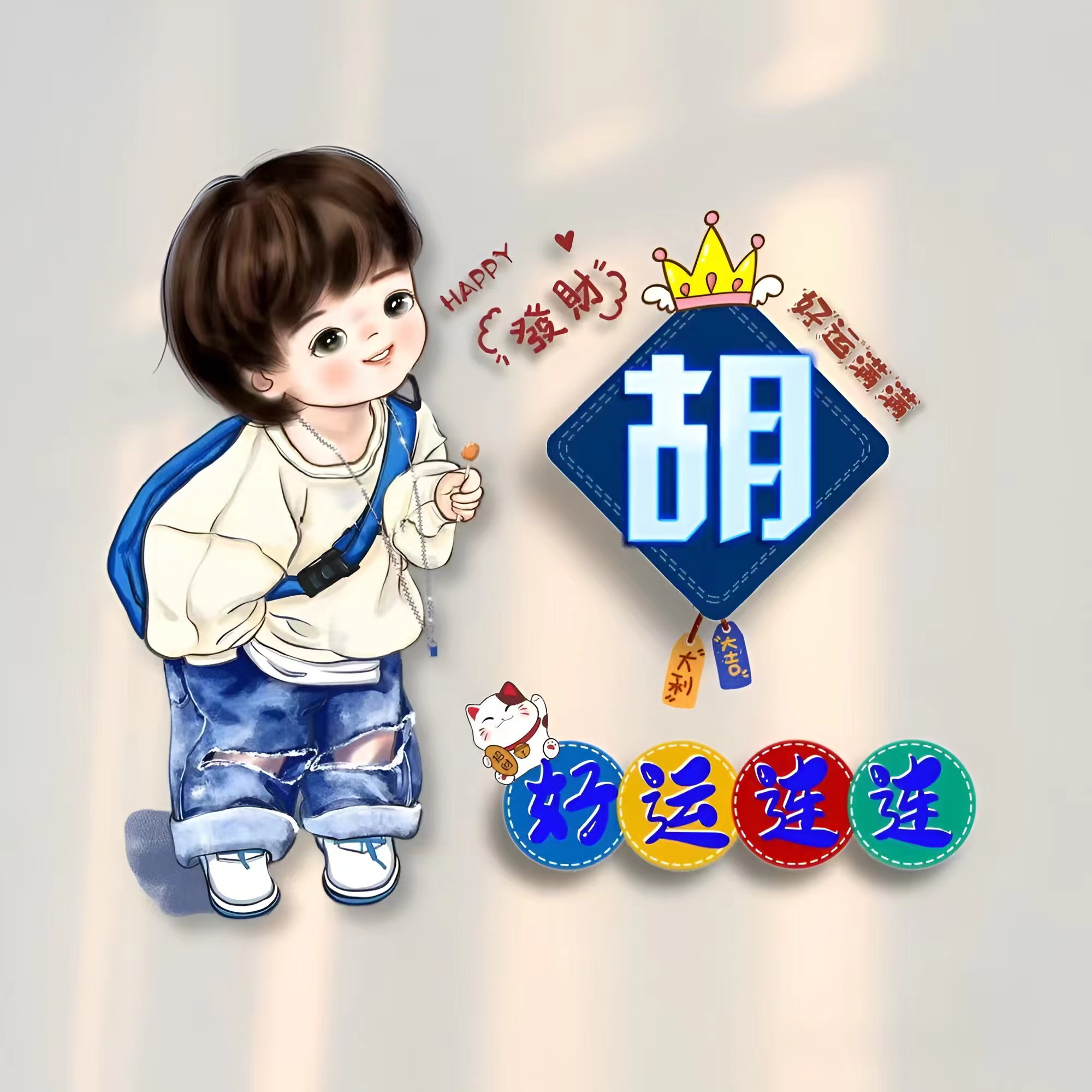微信头像 胡姓