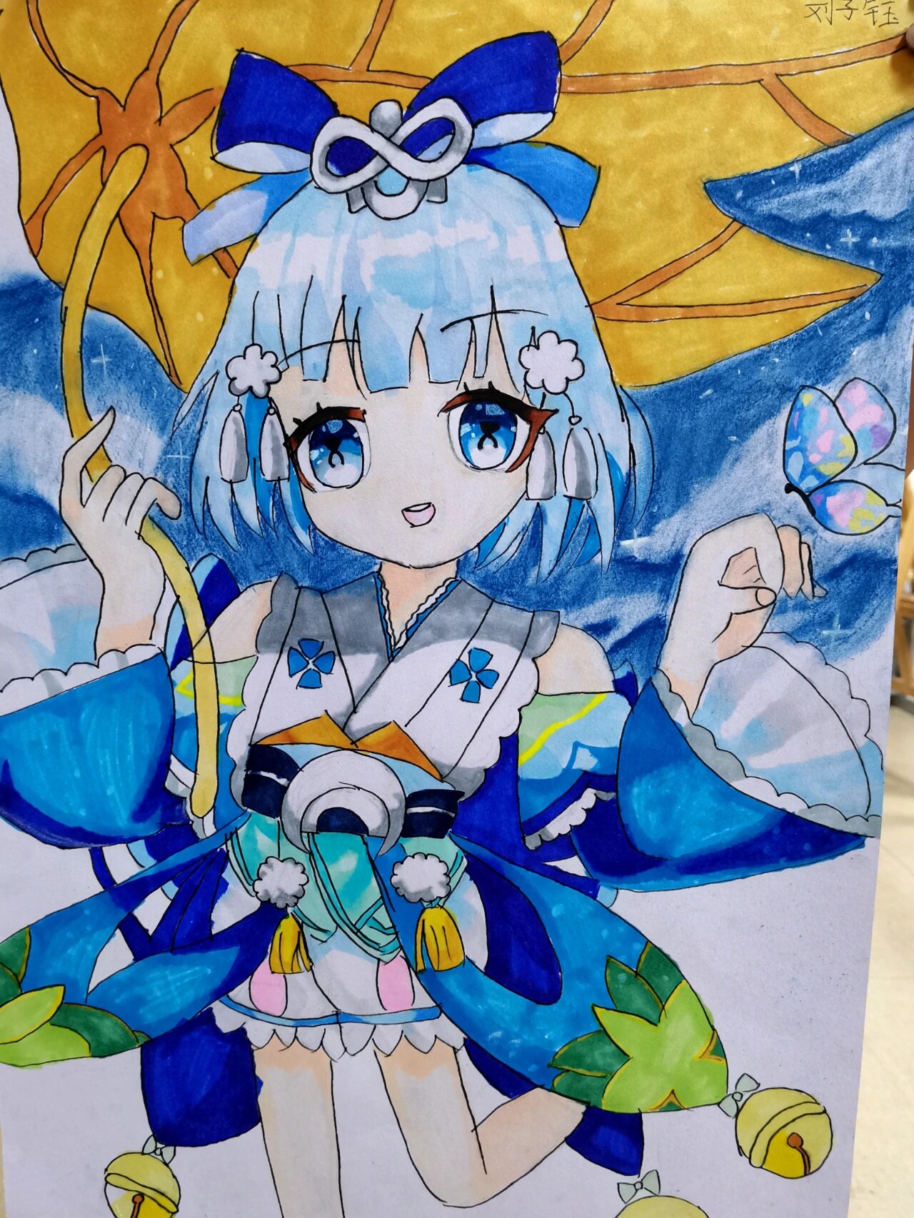 三年级小朋友的绘画动漫