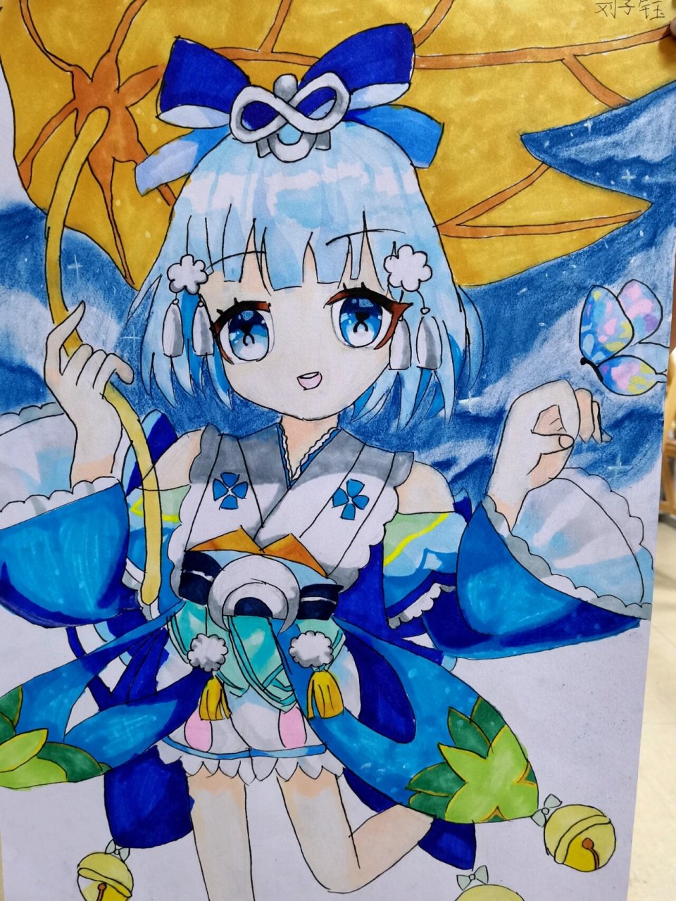 三年级小朋友的绘画动漫