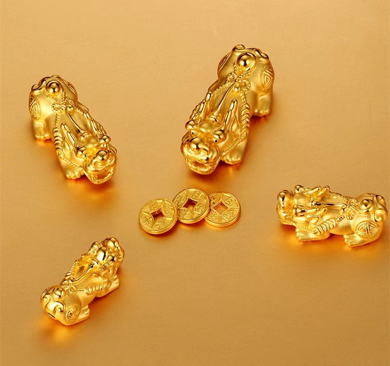 黄金貔貅的寓意和佩戴的方法~ 干货分享 貔貅,龙头,虎豹之身,麒麟脚