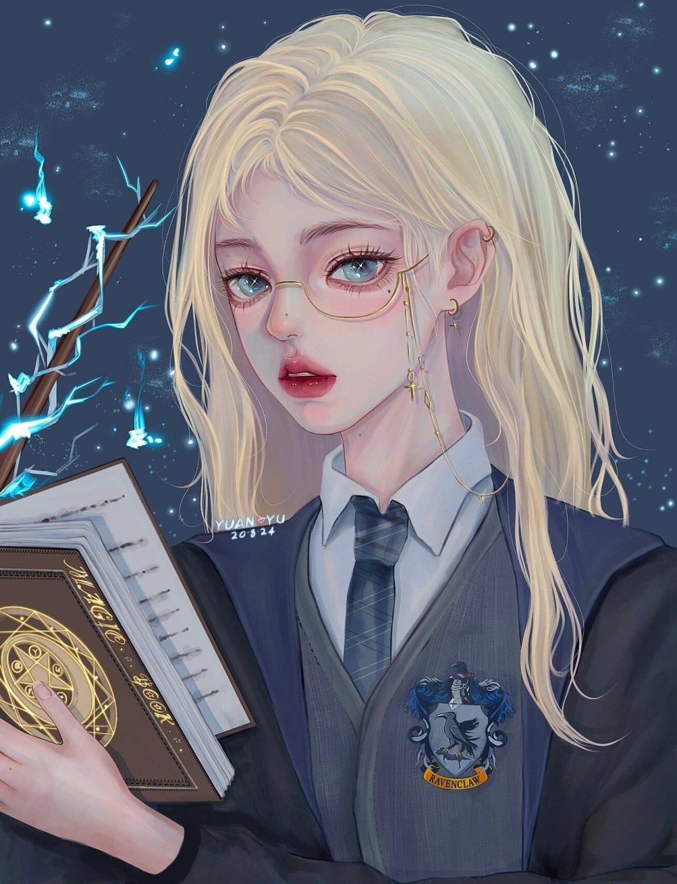 四大学院系列|拉文克劳 07 鹰院女孩来啦!